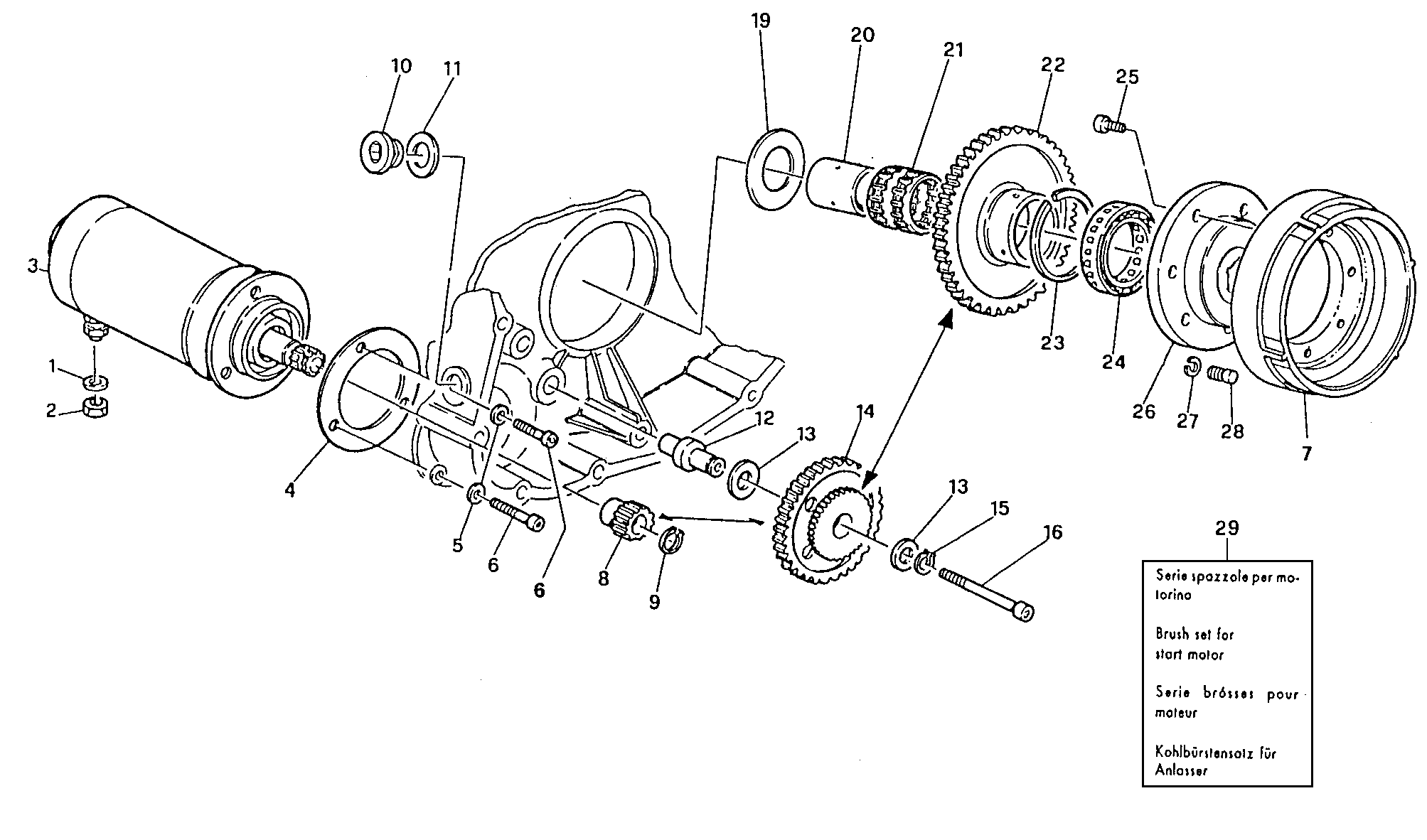 120 GENERATEUR MOTEUR DEMARRAGE POUR SUPERBIKE 851 1992