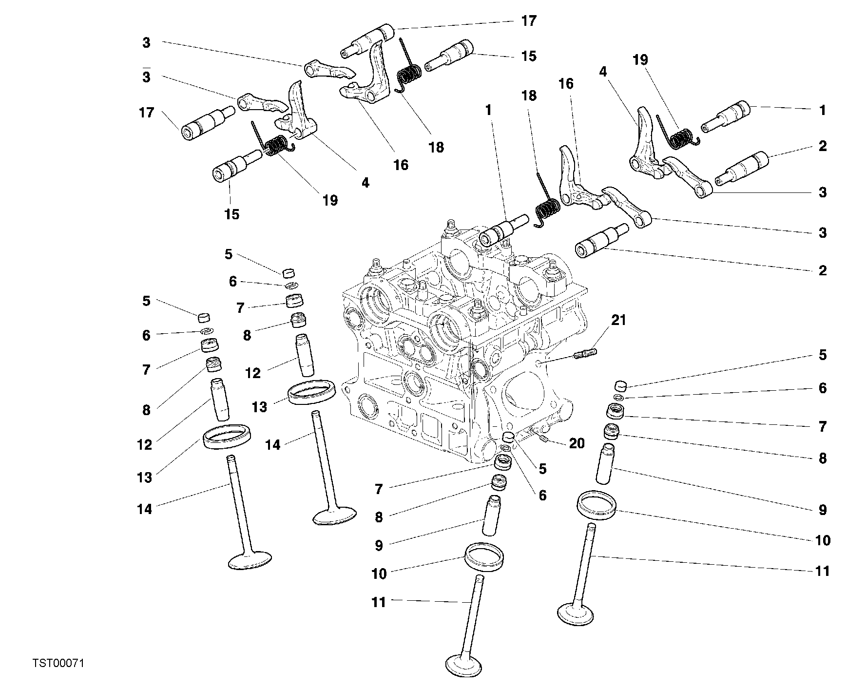 013 SOUPAPE POUR SUPERBIKE 996 R 2001