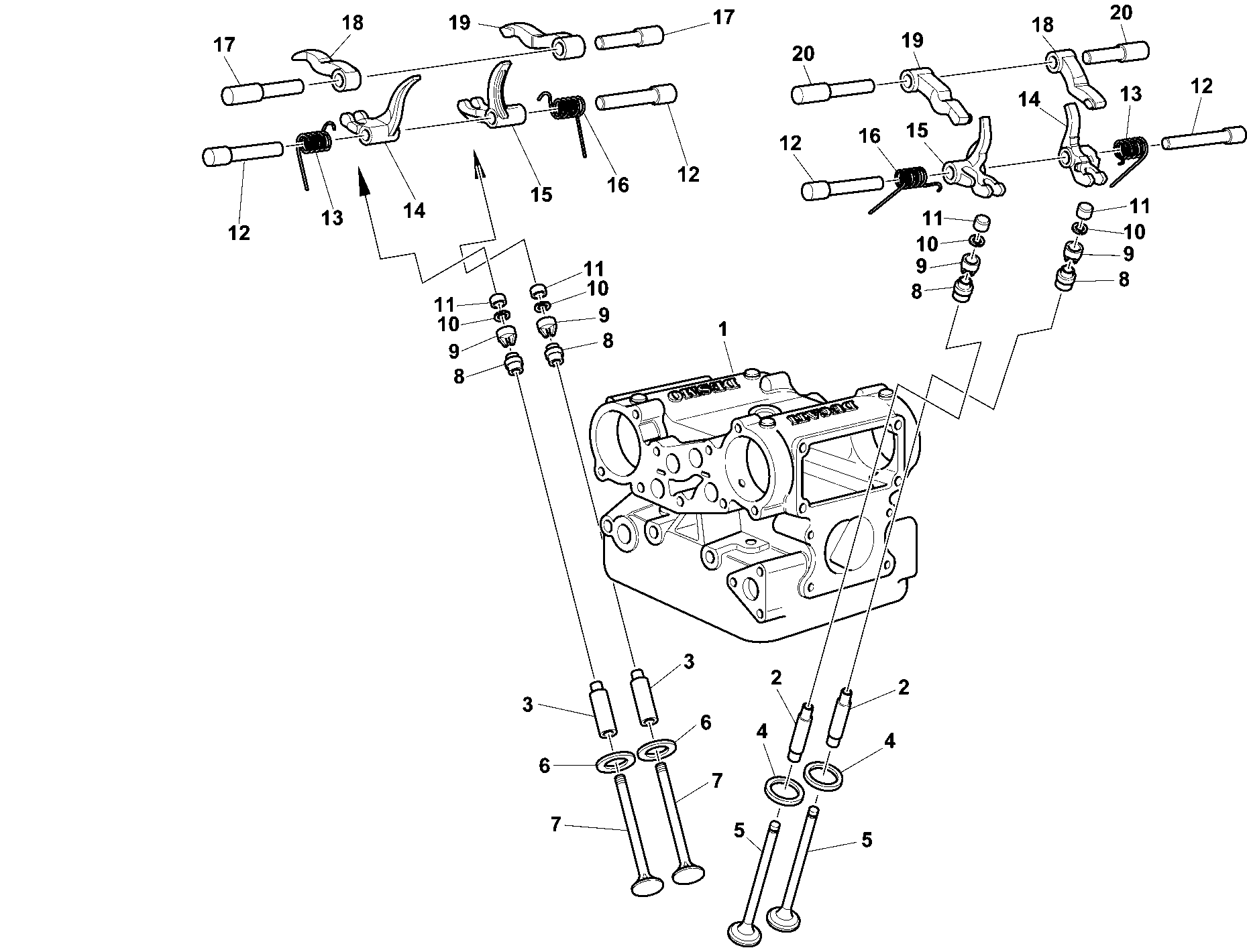 013 ARBRE A CAMES POUR SPORT TOURING ST4 1999