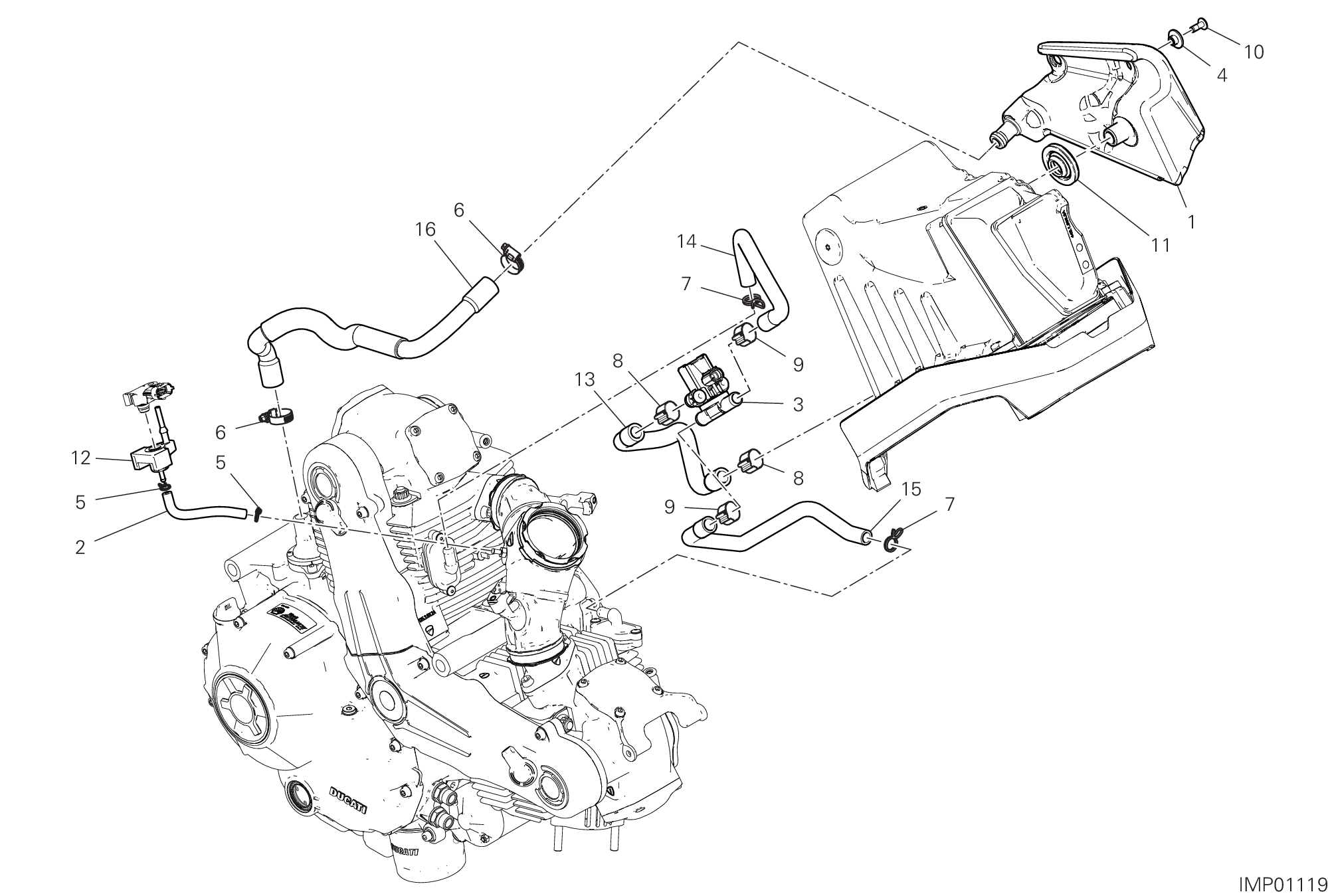 35B SYSTEME AIR SECONDAIRE POUR SCRAMBLER 1100 2018
