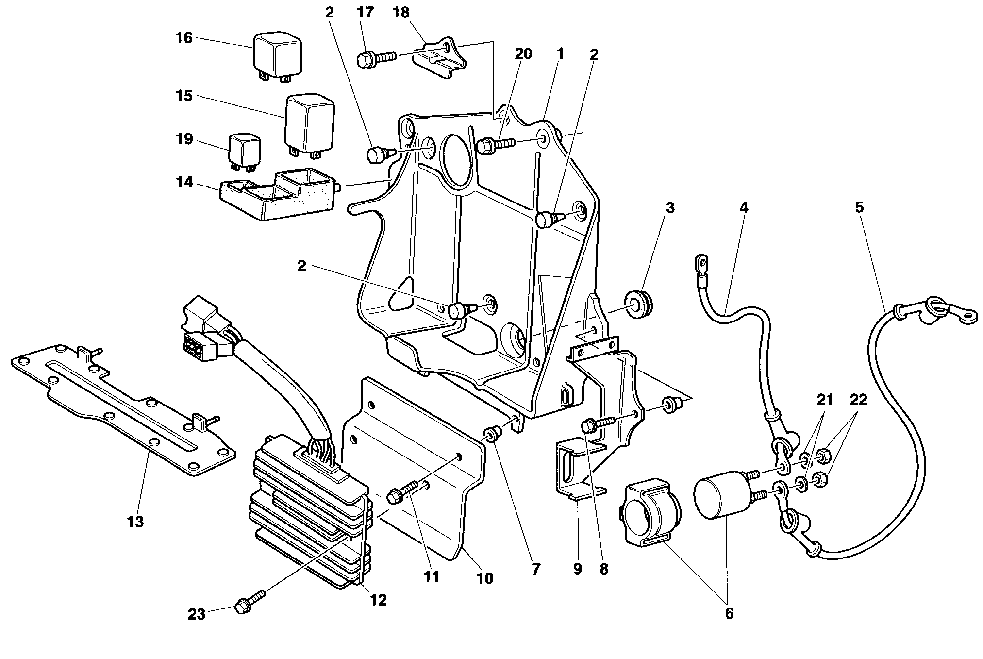 117 FAISCEAU DE FILS POUR SUPERBIKE 916 SENNA 1998