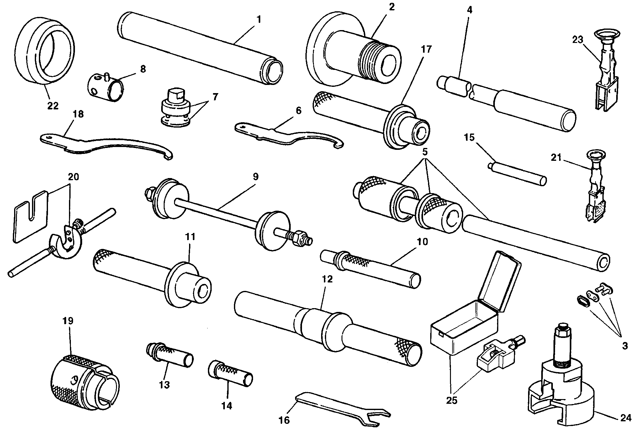 101 OUTILS DASSISTANCE CADRE POUR SUPERBIKE 748 1998