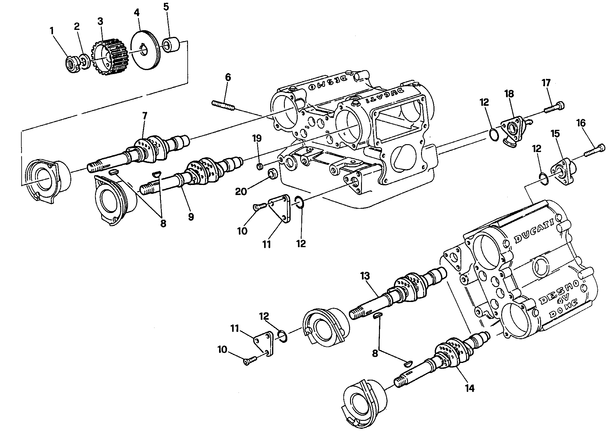 014 CULASSE POUR SUPERBIKE 916 1994