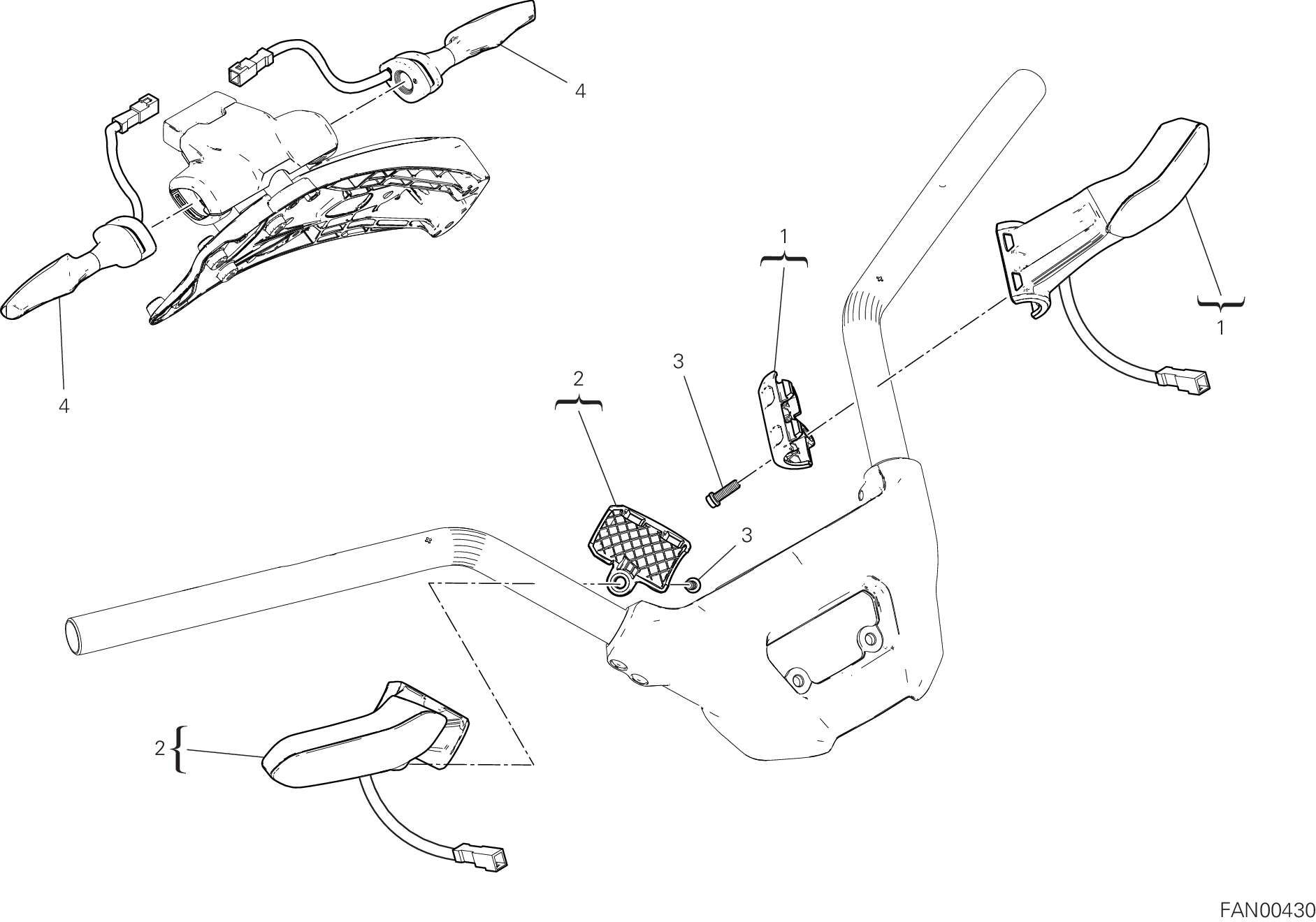 13C CLIGNOTANTS DE DIRECTION POUR DIAVEL V4 2023