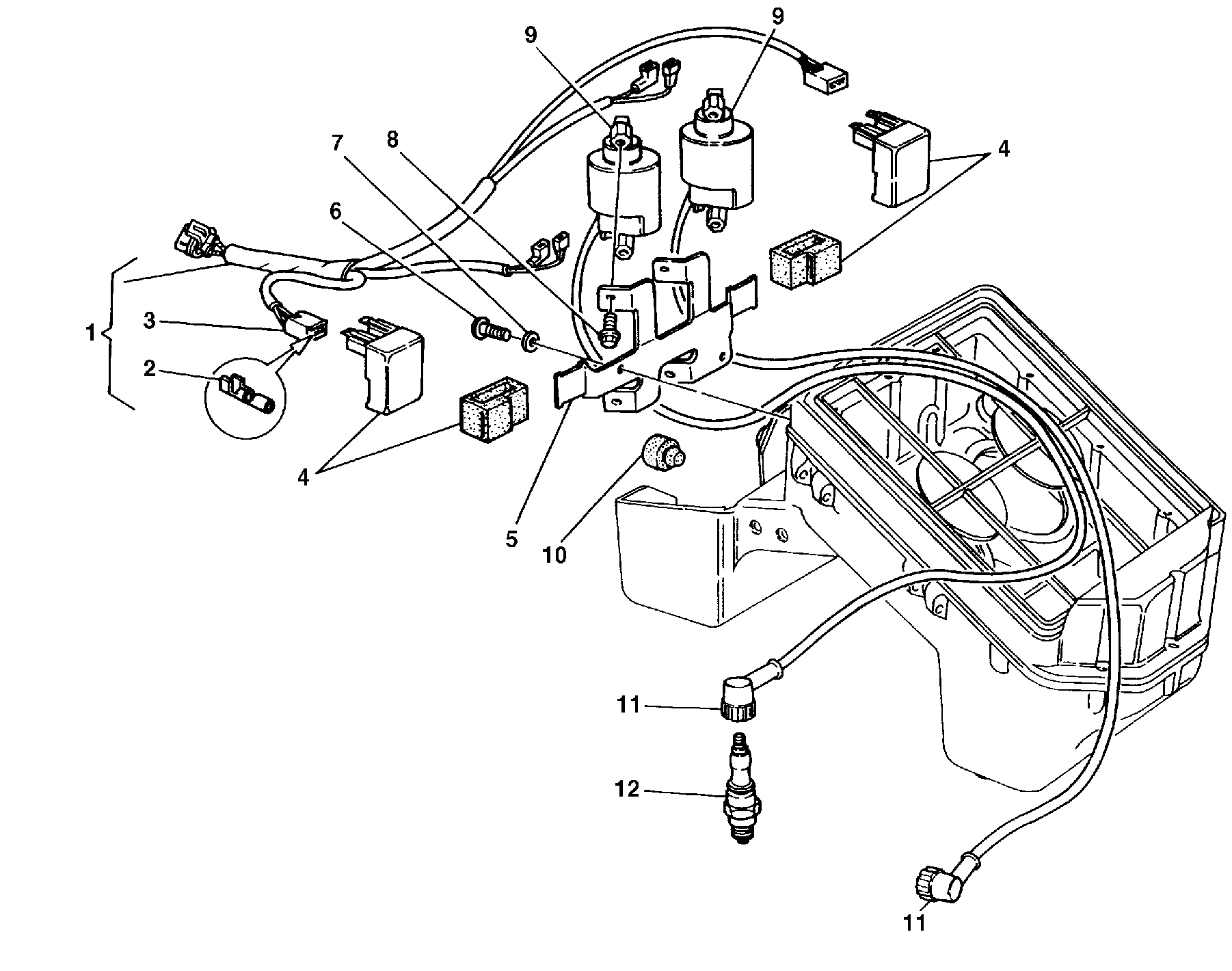190 BOBINE DALLUMAGE POUR MONSTER 600 CITY 1999