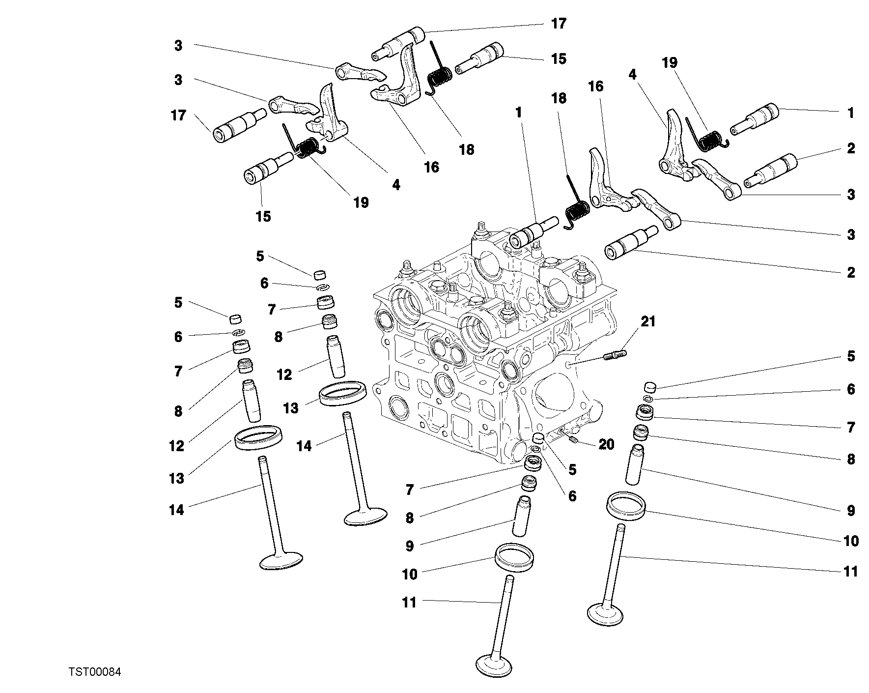 013 SOUPAPE POUR SUPERBIKE 996 R II 2001