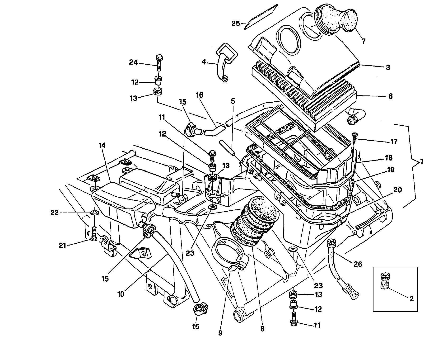 030 ADMISSION DM 7707 POUR SUPERSPORT 750 SS 1992