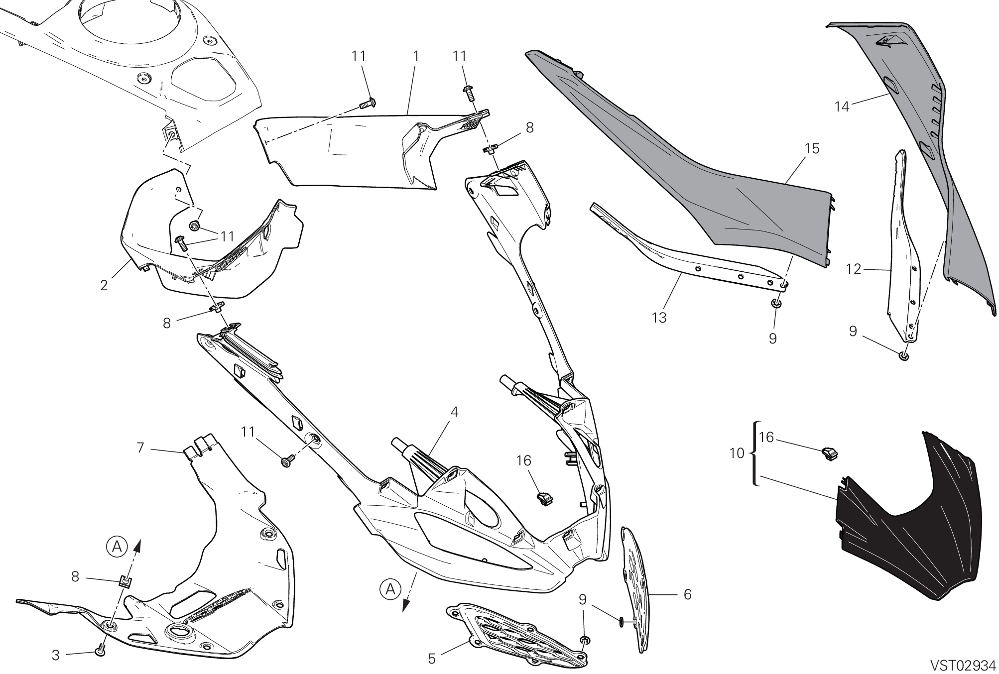 37C CONVOYEUR DAIR POUR MULTISTRADA V4S 2025