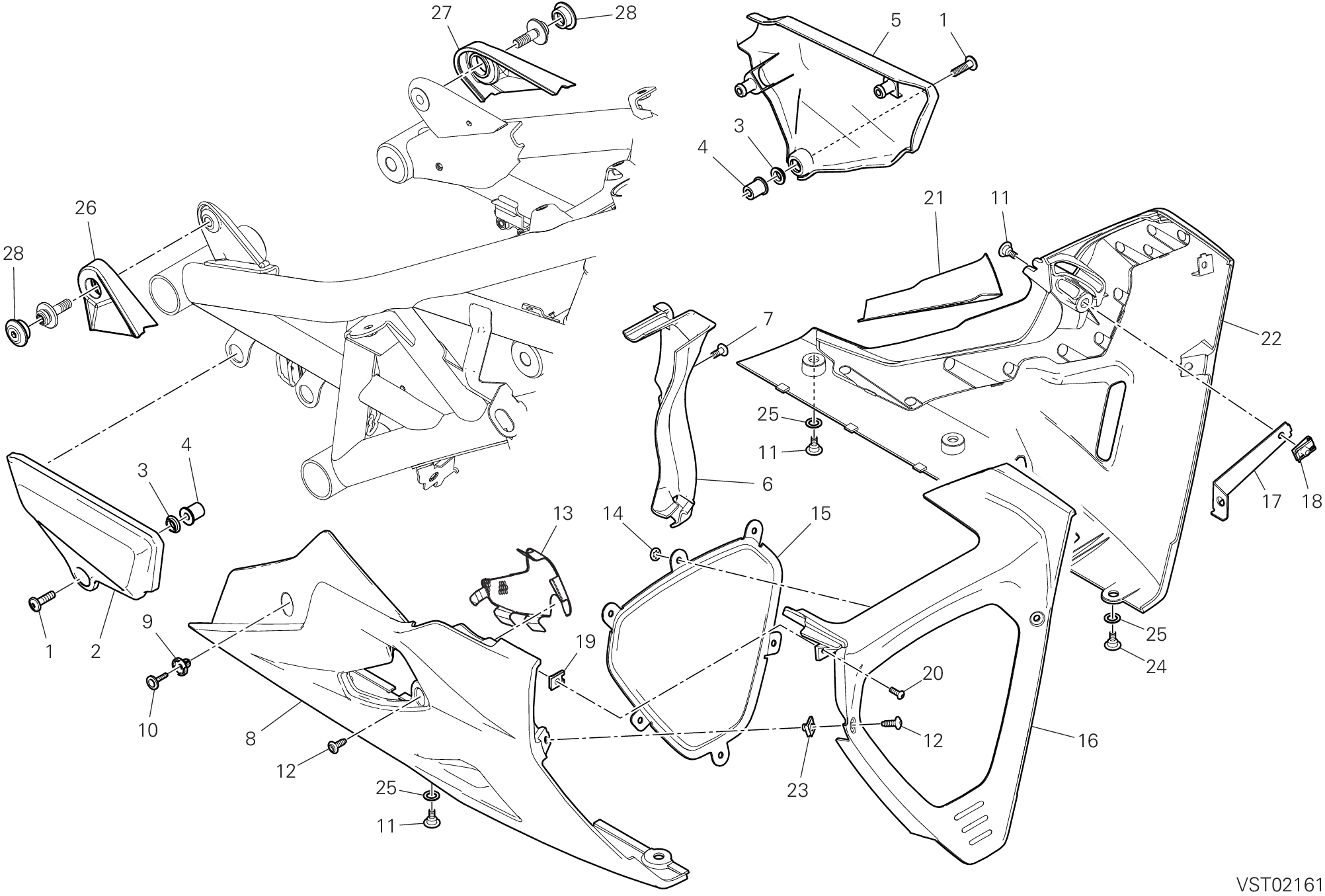 36C HABILLAGE POUR DIAVEL 1260 LAMBO 2021