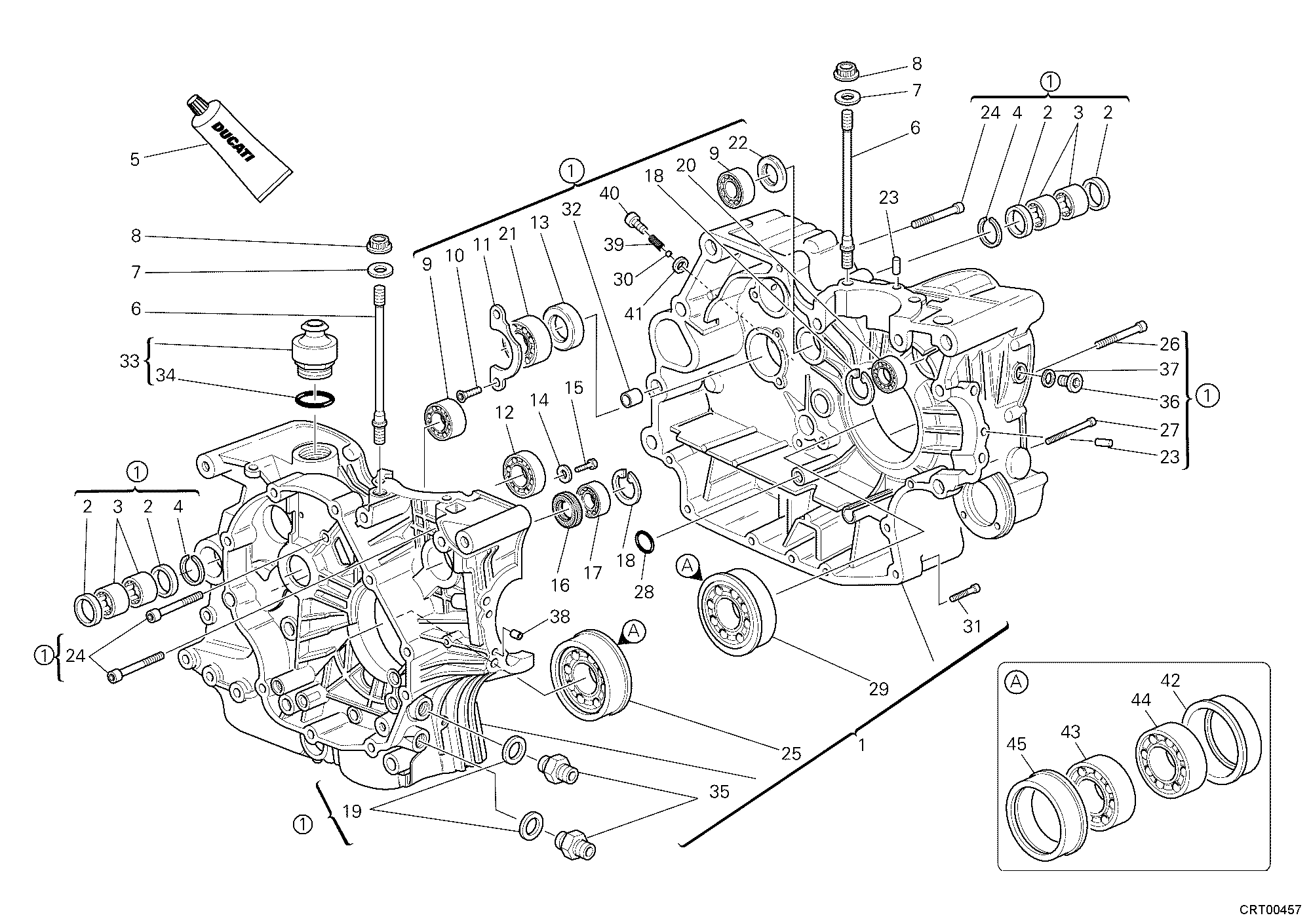 010 CARTER MOTEUR POUR SPORTCLASSIC GT1000 2008