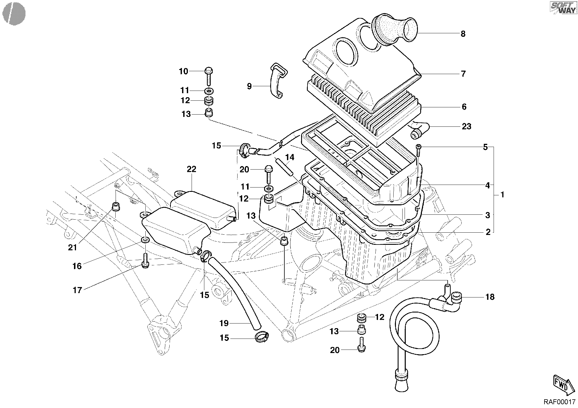 031 ADMISSION POUR SUPERSPORT 750 SS 2002