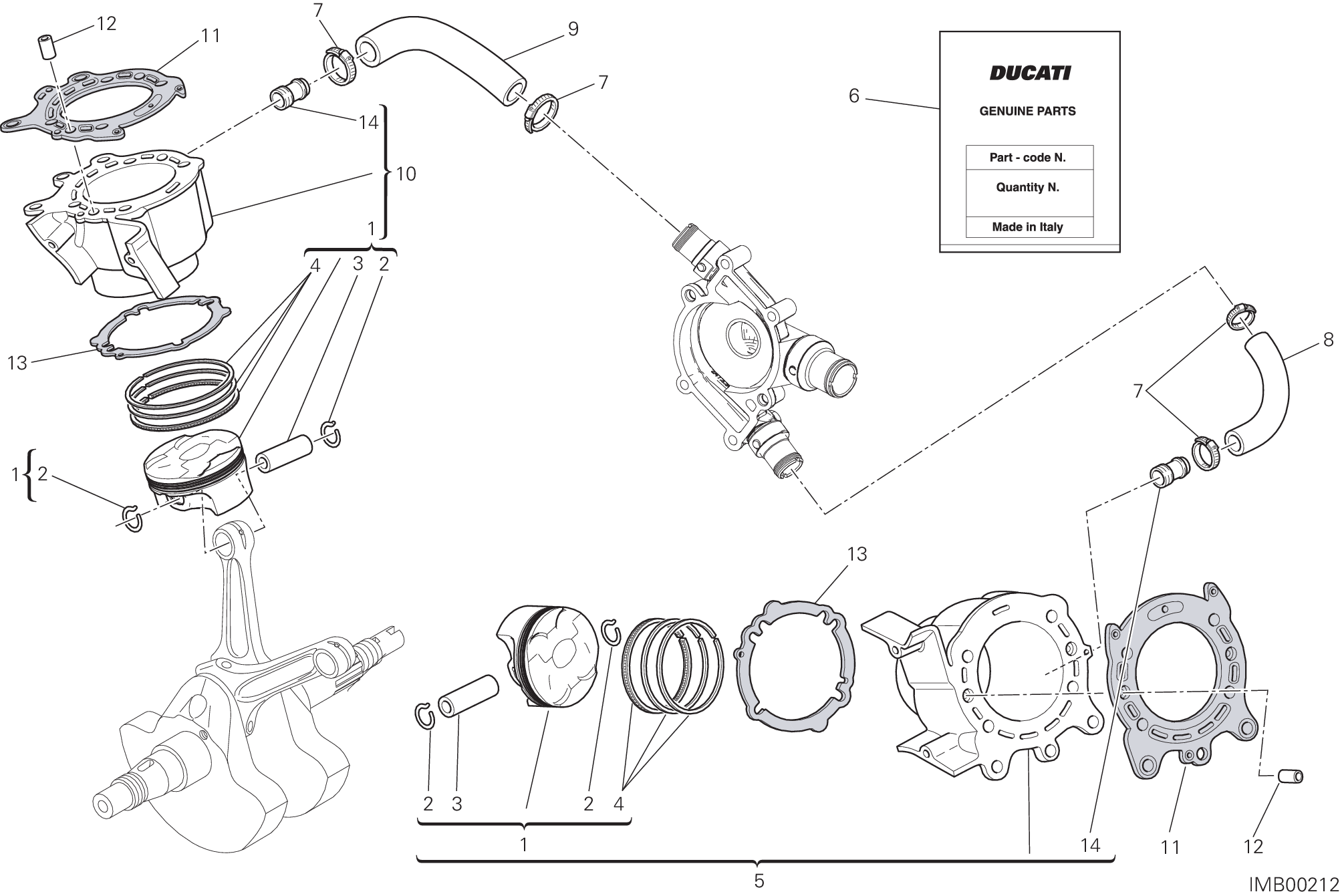 007 CYLINDRES PISTONS POUR MONSTER 821 2021