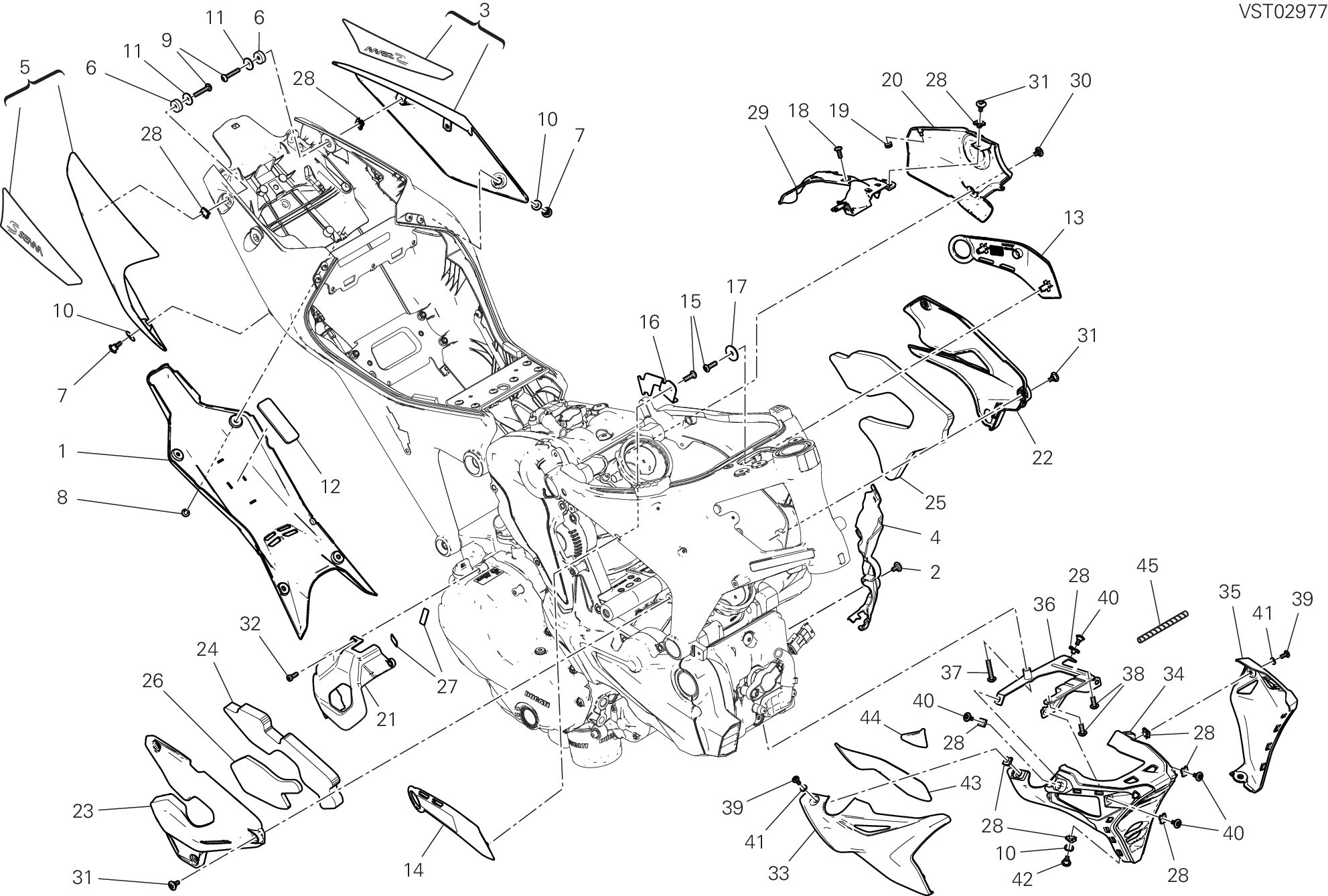 36C HABILLAGE POUR MONSTER SENNA 2025