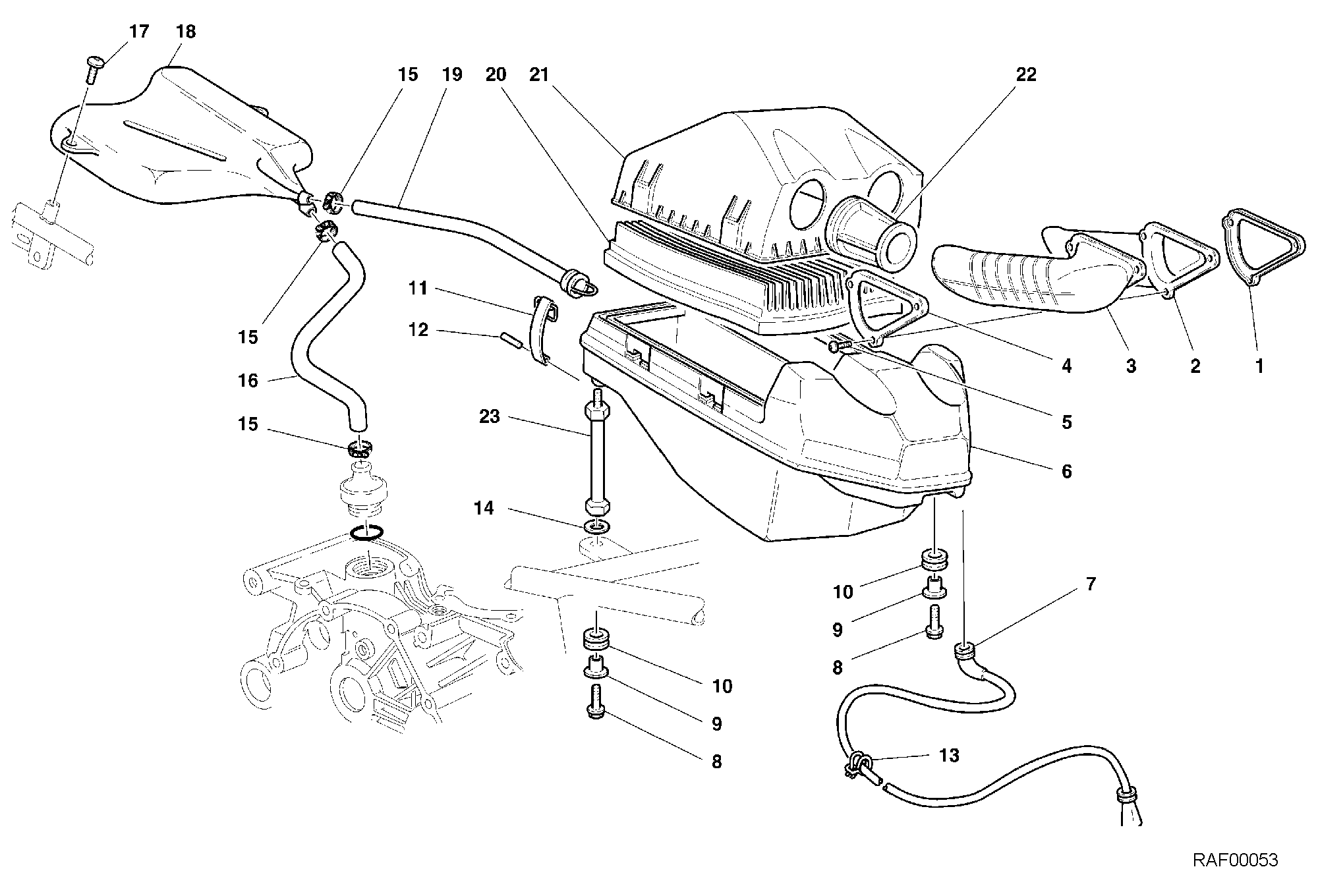033 ADMISSION POUR SPORT TOURING ST4 2001