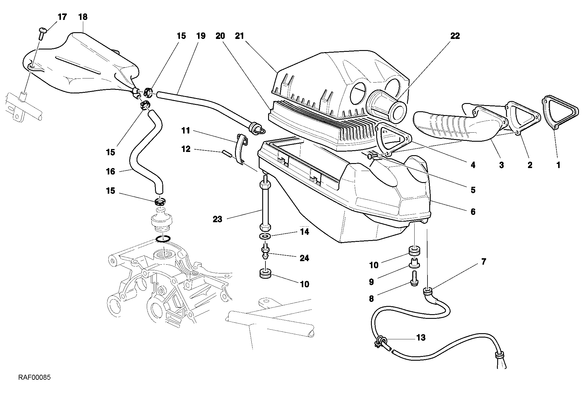 033 ADMISSION POUR SPORT TOURING ST4 S 2001