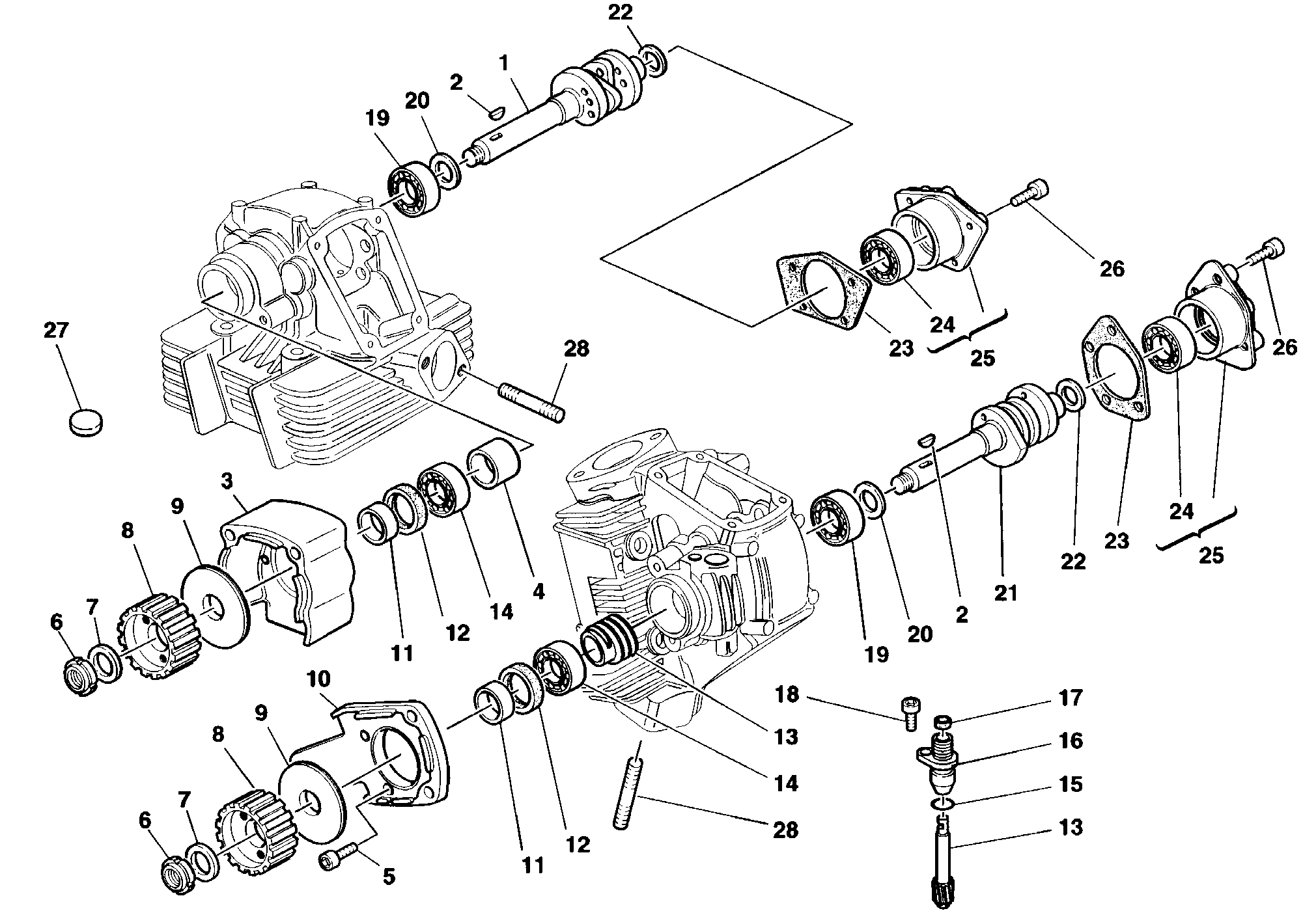 013 ARBRE A CAMES POUR SUPERSPORT 900 SS FINAL ED 1998