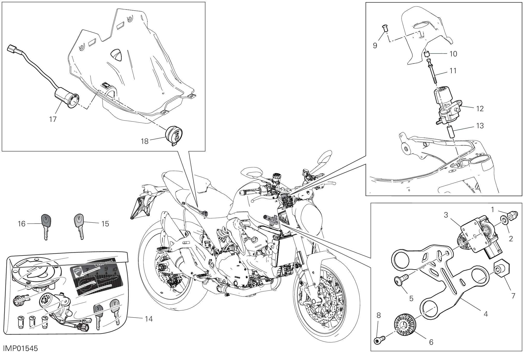 12D DISOISITIF ELECTRIQUES POUR MONSTER 30 ANNIVERSARIO 2024