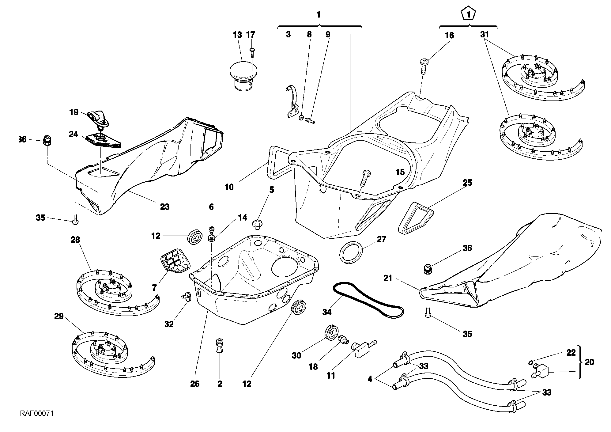 031 ADMISSION POUR SUPERBIKE 748 RS 2001