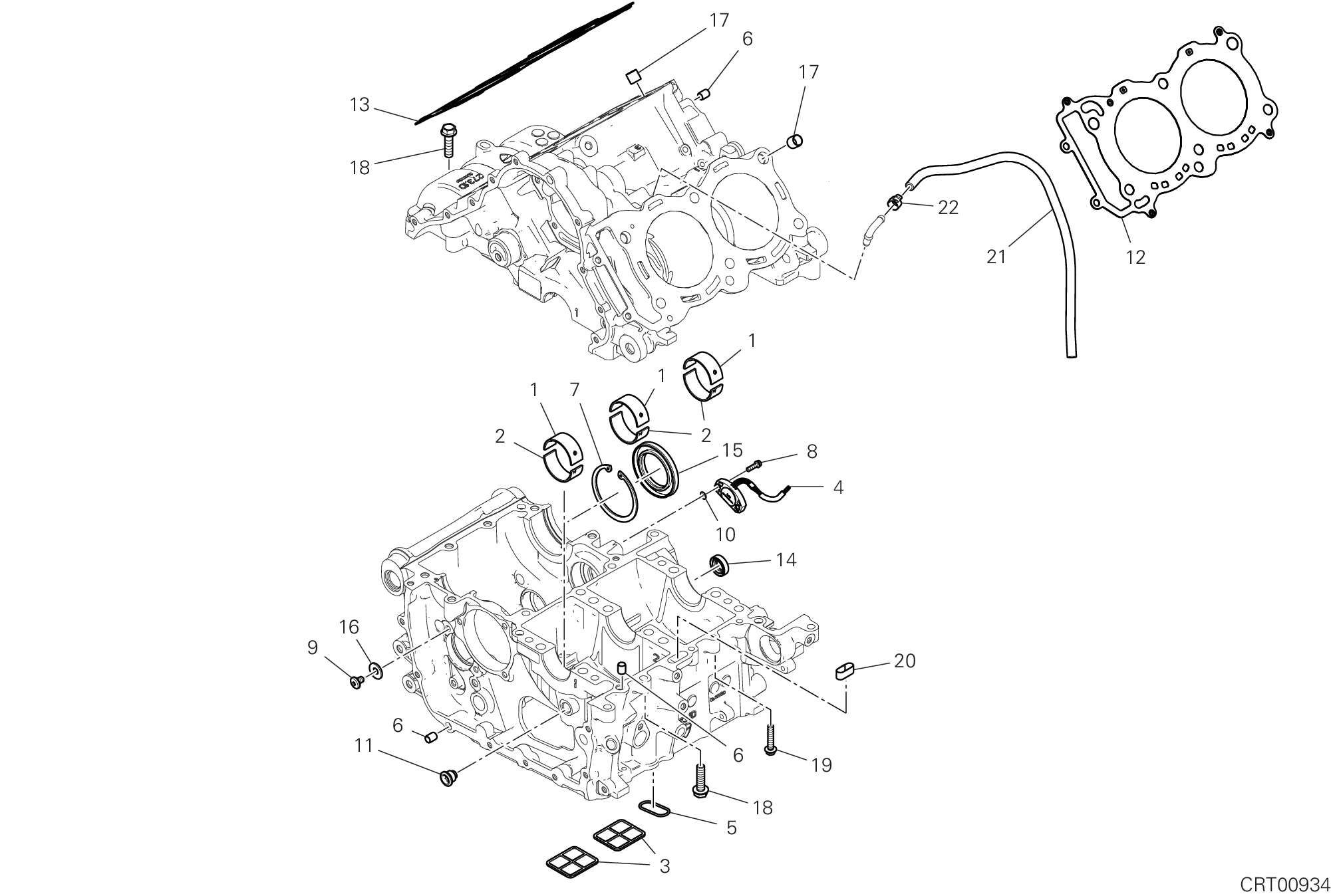 09B PAIRE DE DEMI CARTERS POUR DIAVEL V4 2023