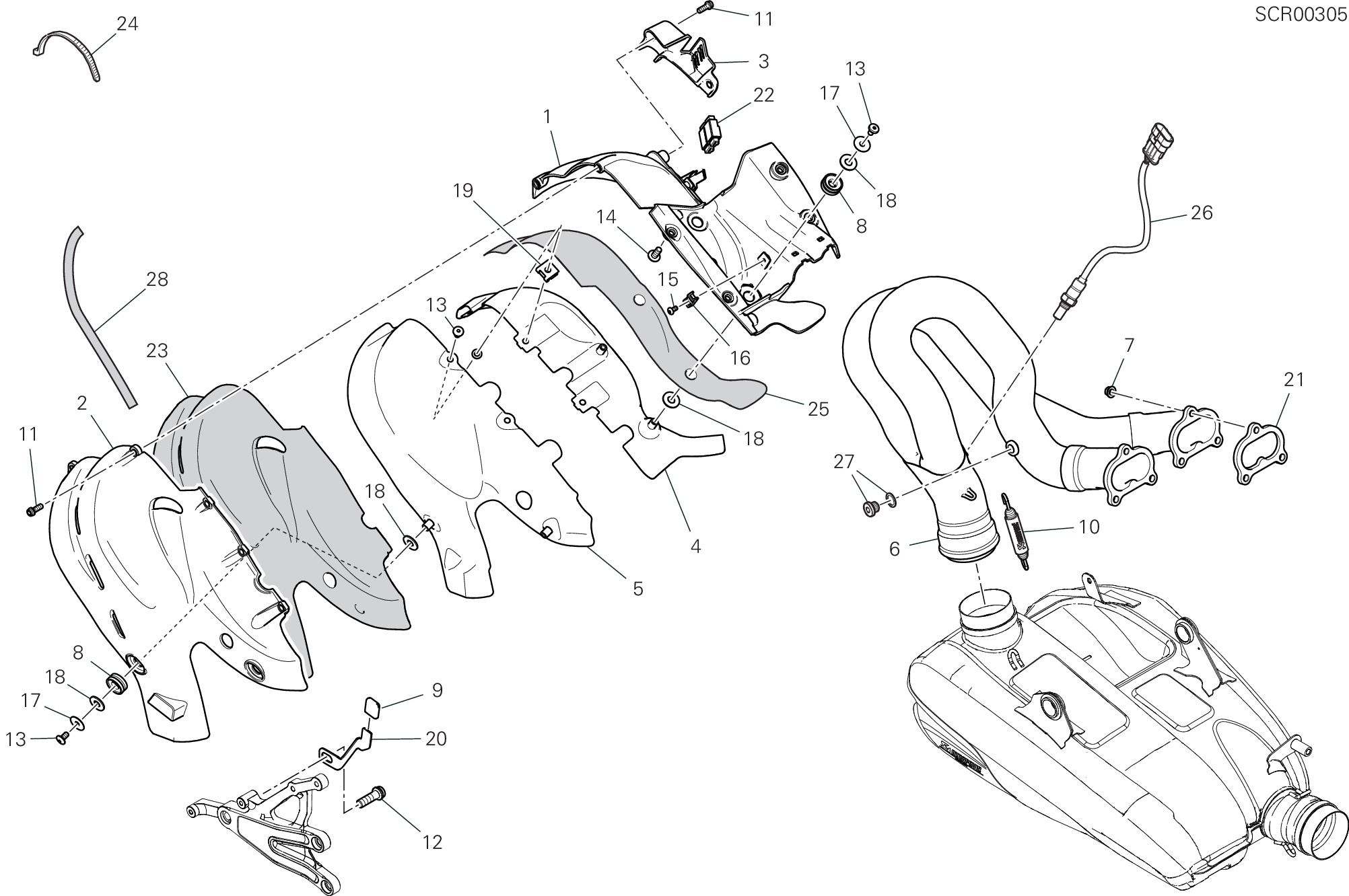 31B ECHAPPEMENT POUR SUPERBIKE PANIGALE 25ANNIVERSARIO 916 2020