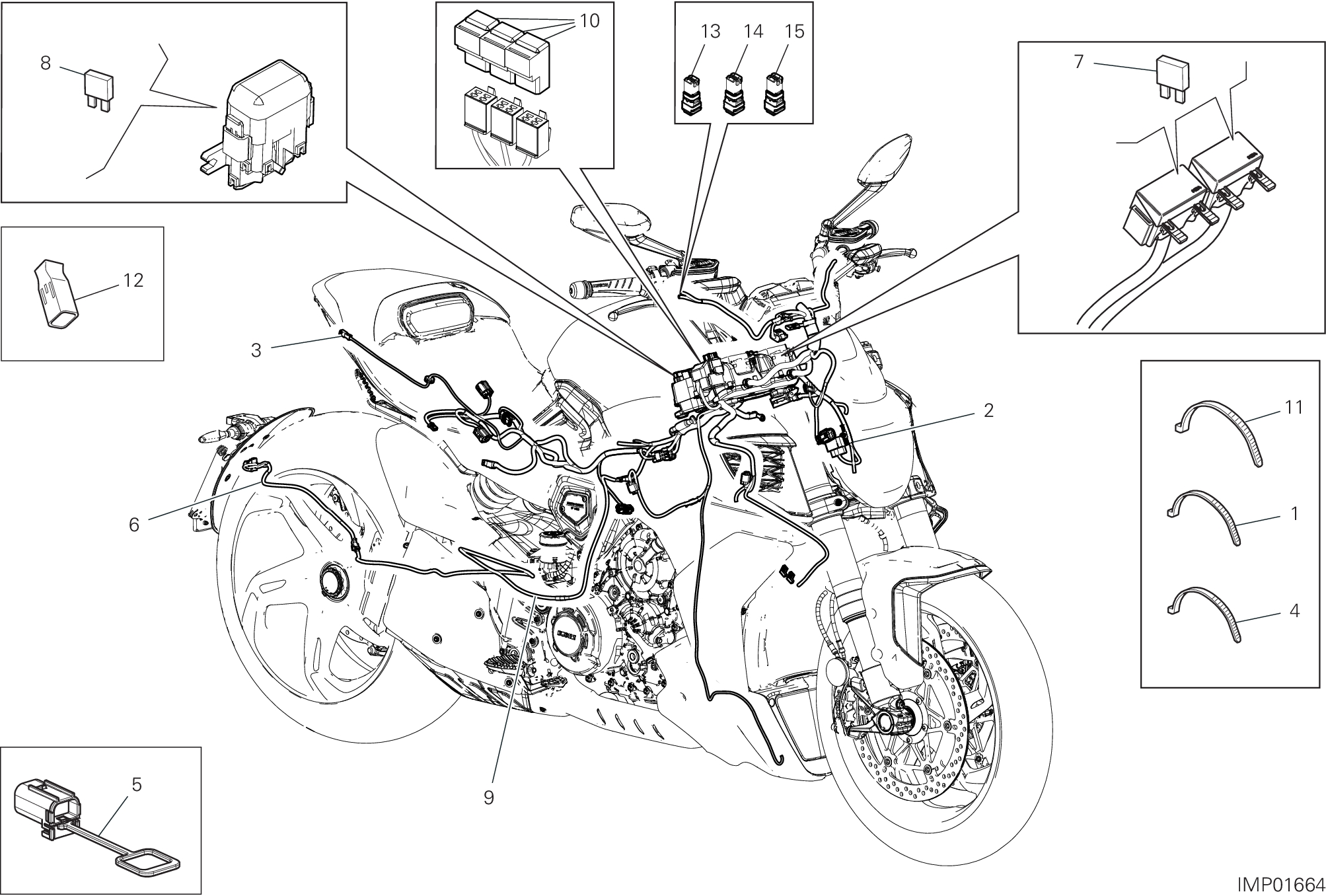 12A CIRCUIT ELECTRIQUE VEHICULE POUR DIAVEL FOR BENTLEY 2024