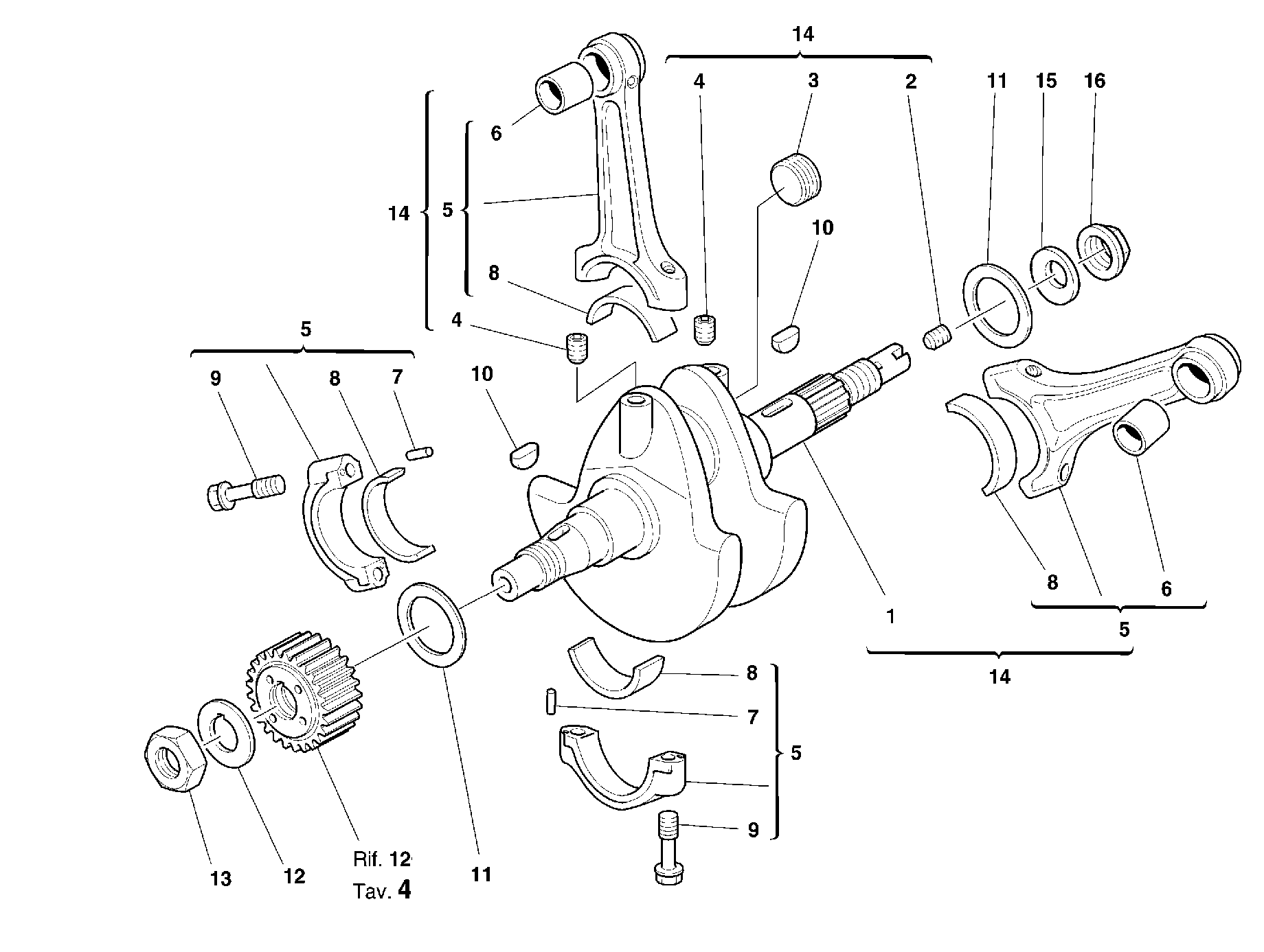 060 VILEBREQUIN POUR MONSTER 600 1999