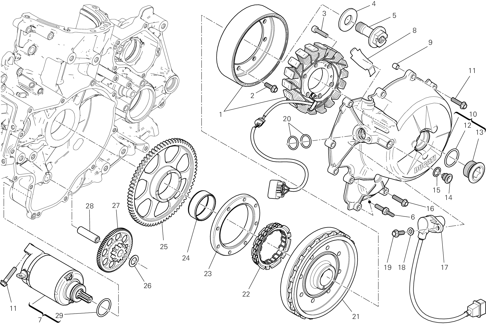 012 DEMARRAGE ELECTRIQUE POUR SUPERBIKE 1199 PANIGALE 2013