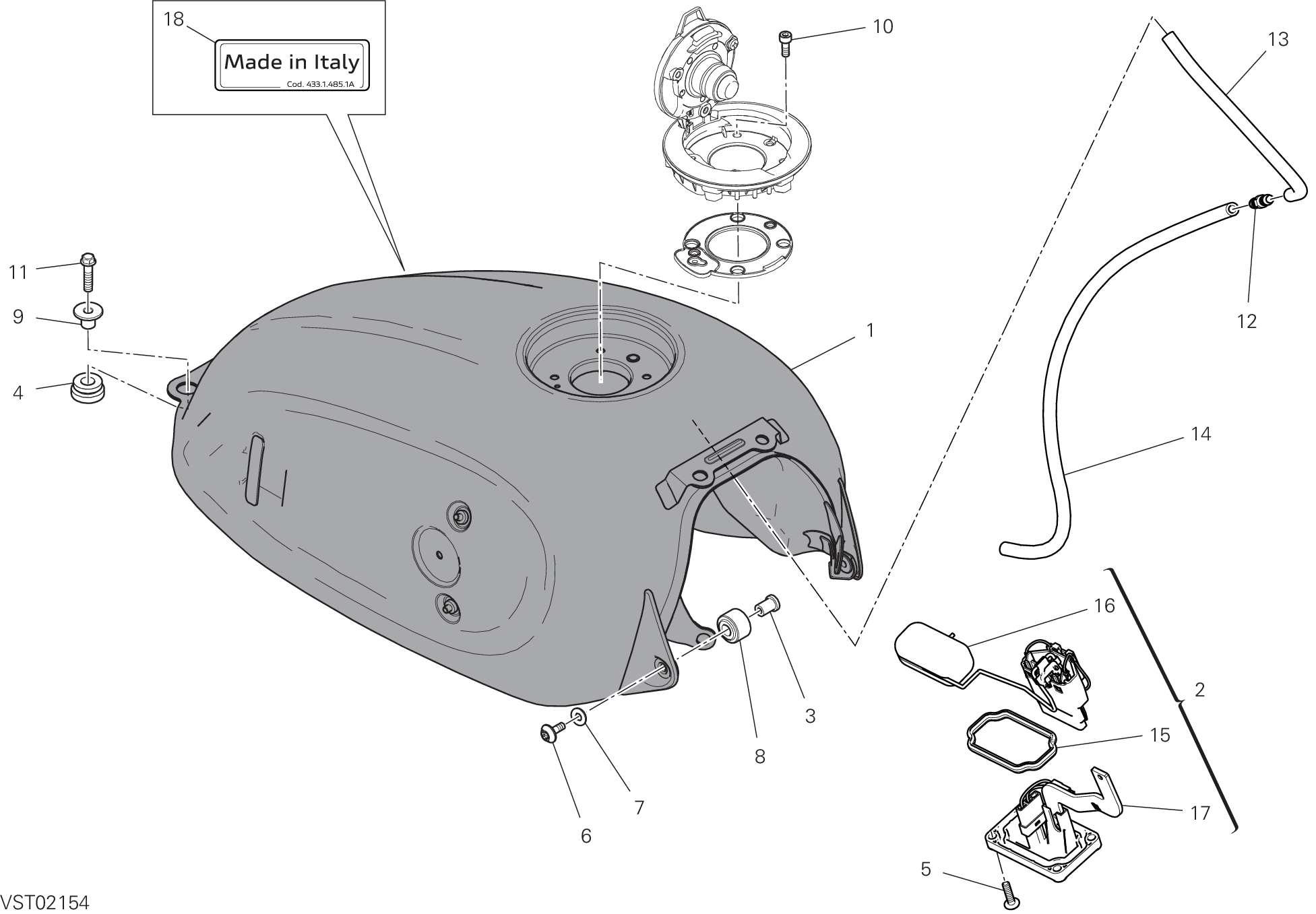 30A RSERVOIR POUR SCRAMBLER NIGHTSHIFT 2021