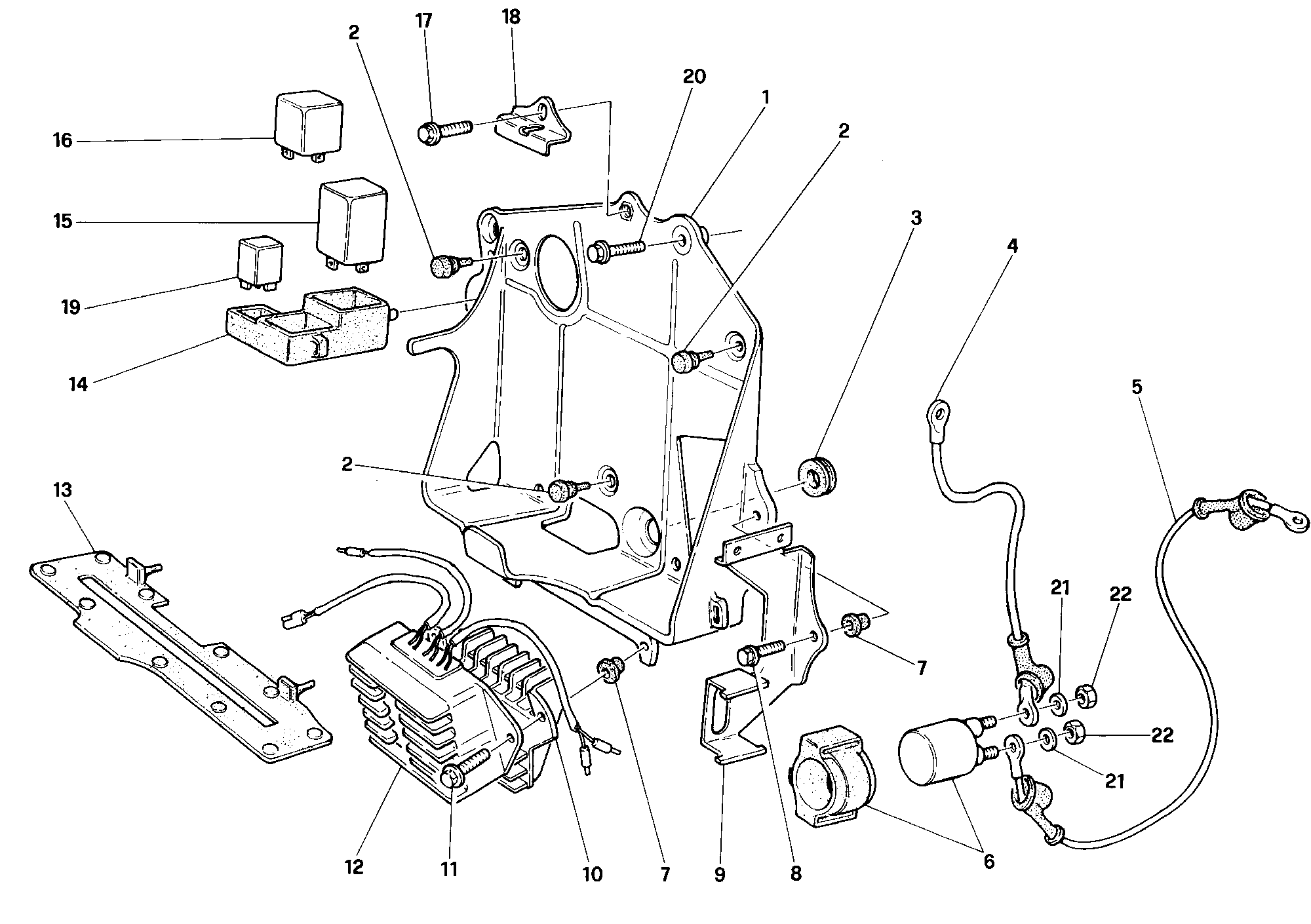 117 FAISCEAU DE FILS POUR SUPERBIKE 916 SENNA 1994