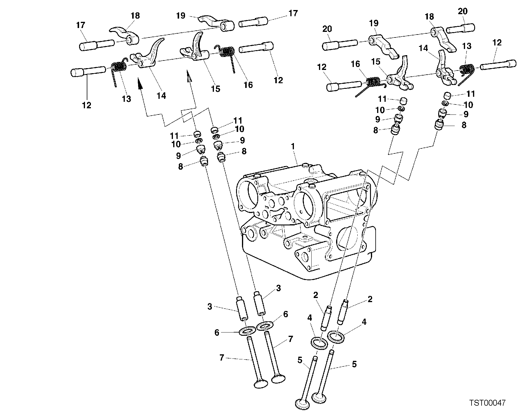 013 SOUPAPE POUR SPORT TOURING ST4 2001