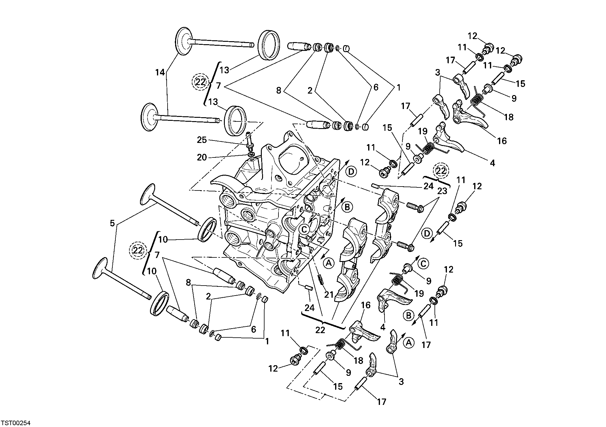 015 CULASSE HORIZONTALE POUR SUPERBIKE 848 2009