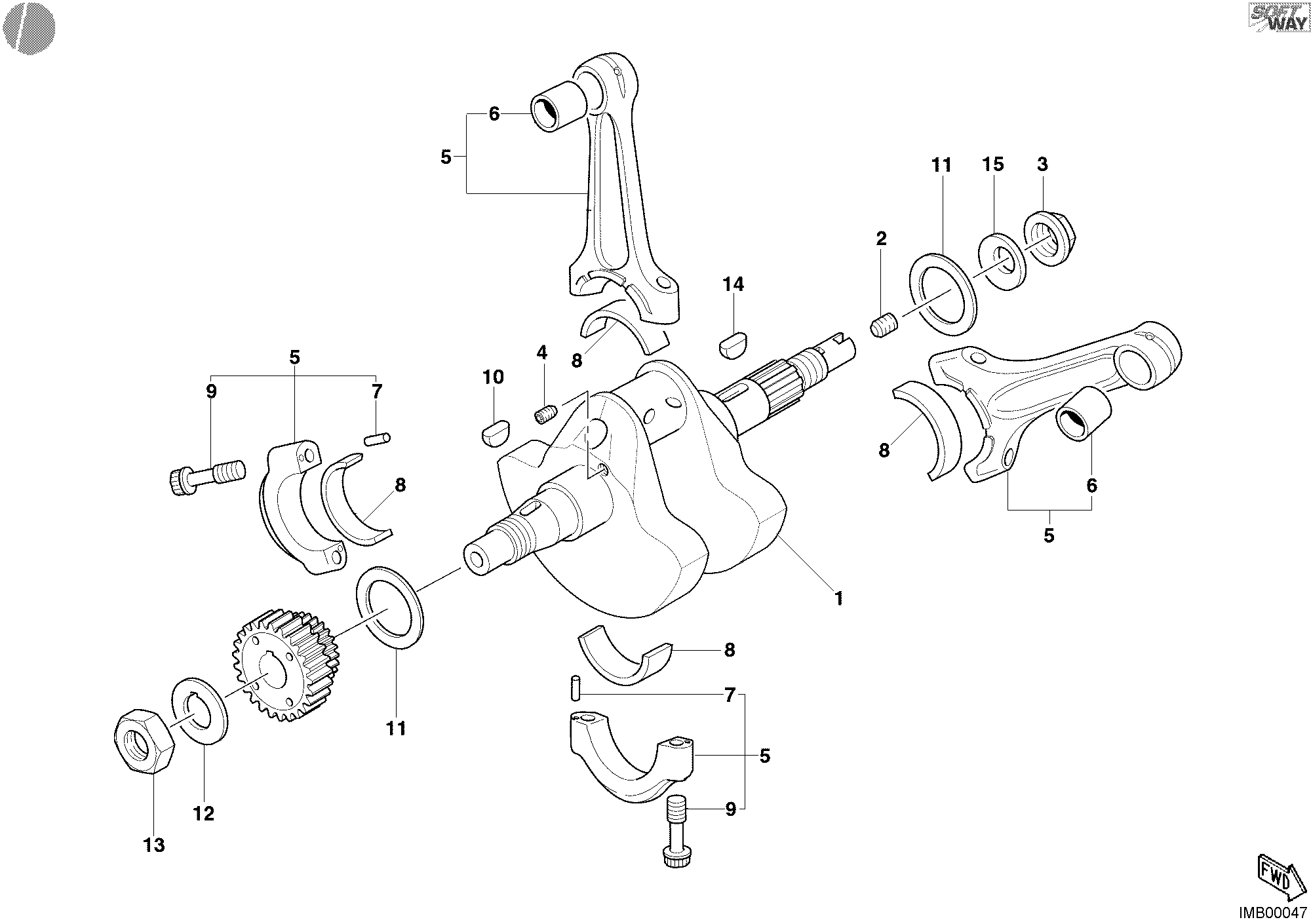 006 VILEBREQUIN POUR MULTISTRADA 1000 2003
