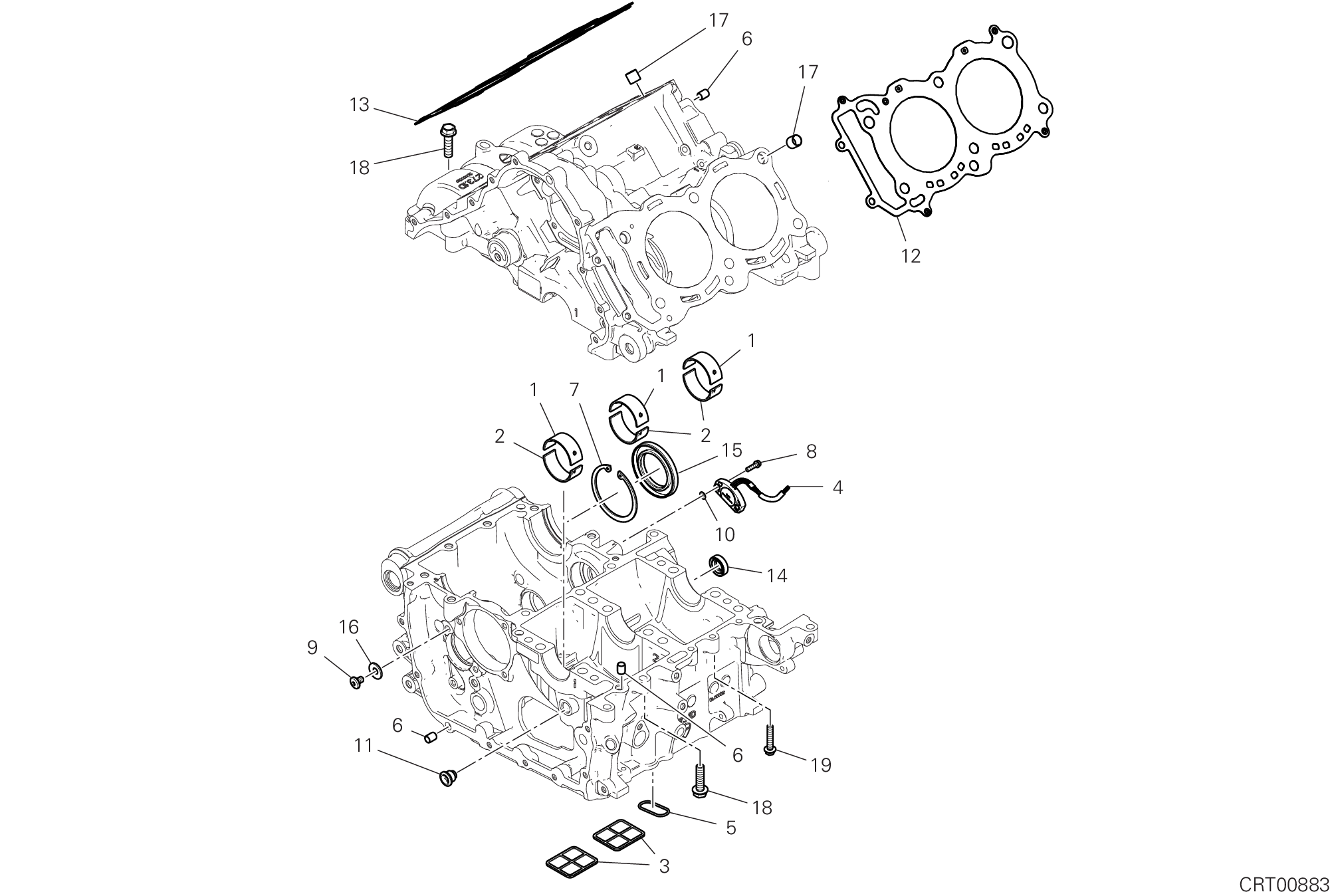 09B PAIRE DE DEMI CARTERS POUR MULTISTRADA V4S FULL 2022