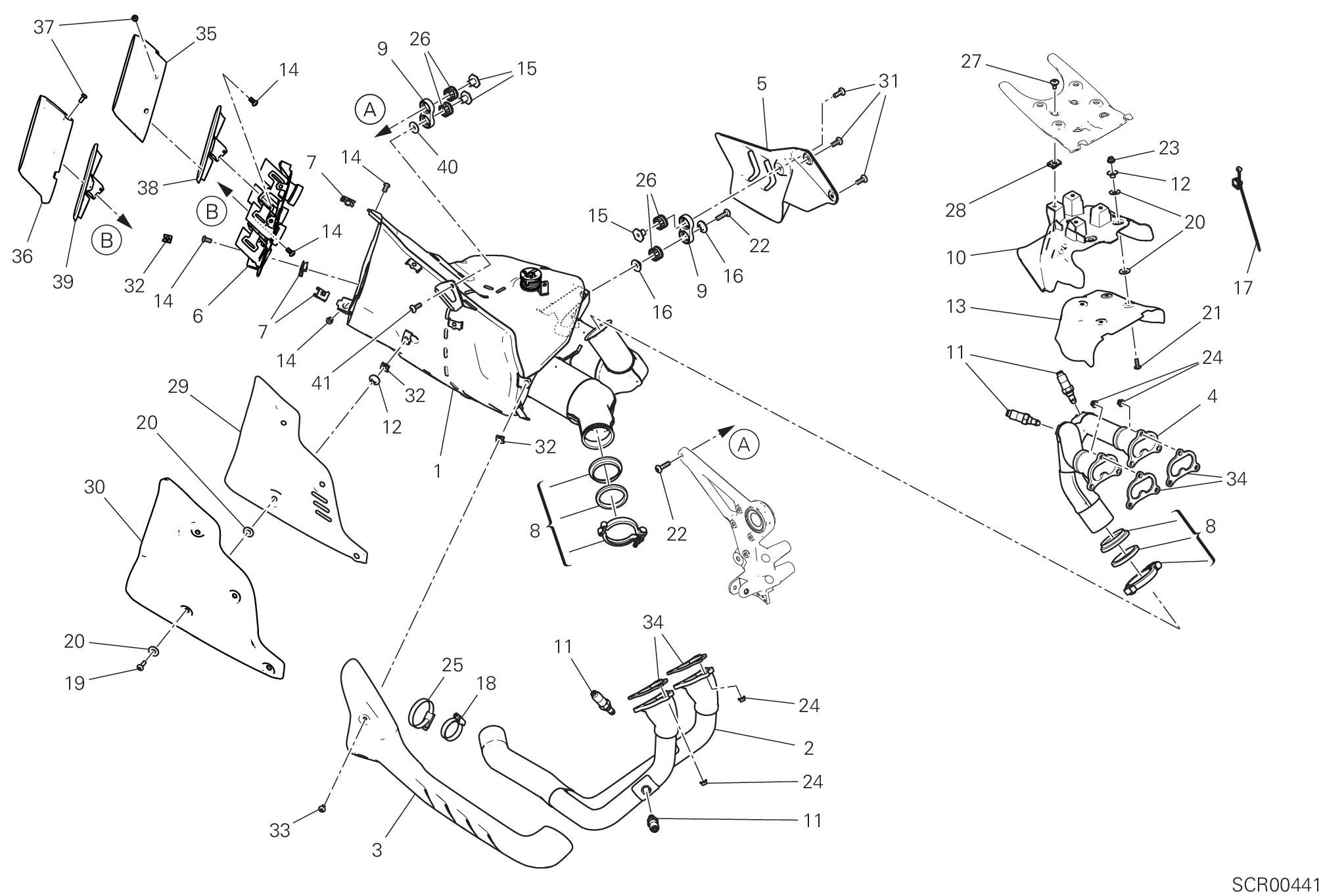 30B SILENCIEUX DECHAPPEMENT POUR DIAVEL FOR BENTLEY 2024