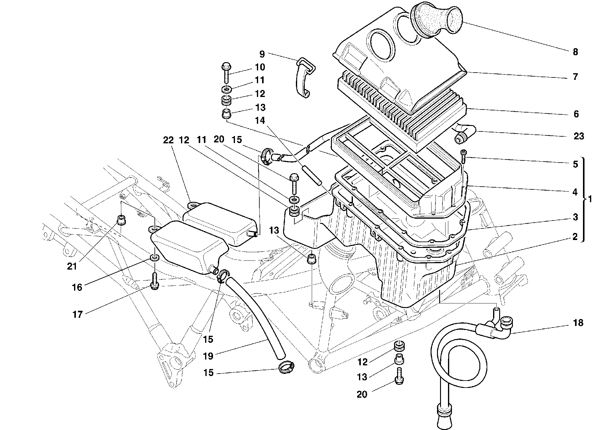 310 ADMISSION POUR SUPERSPORT 750 SS 1999