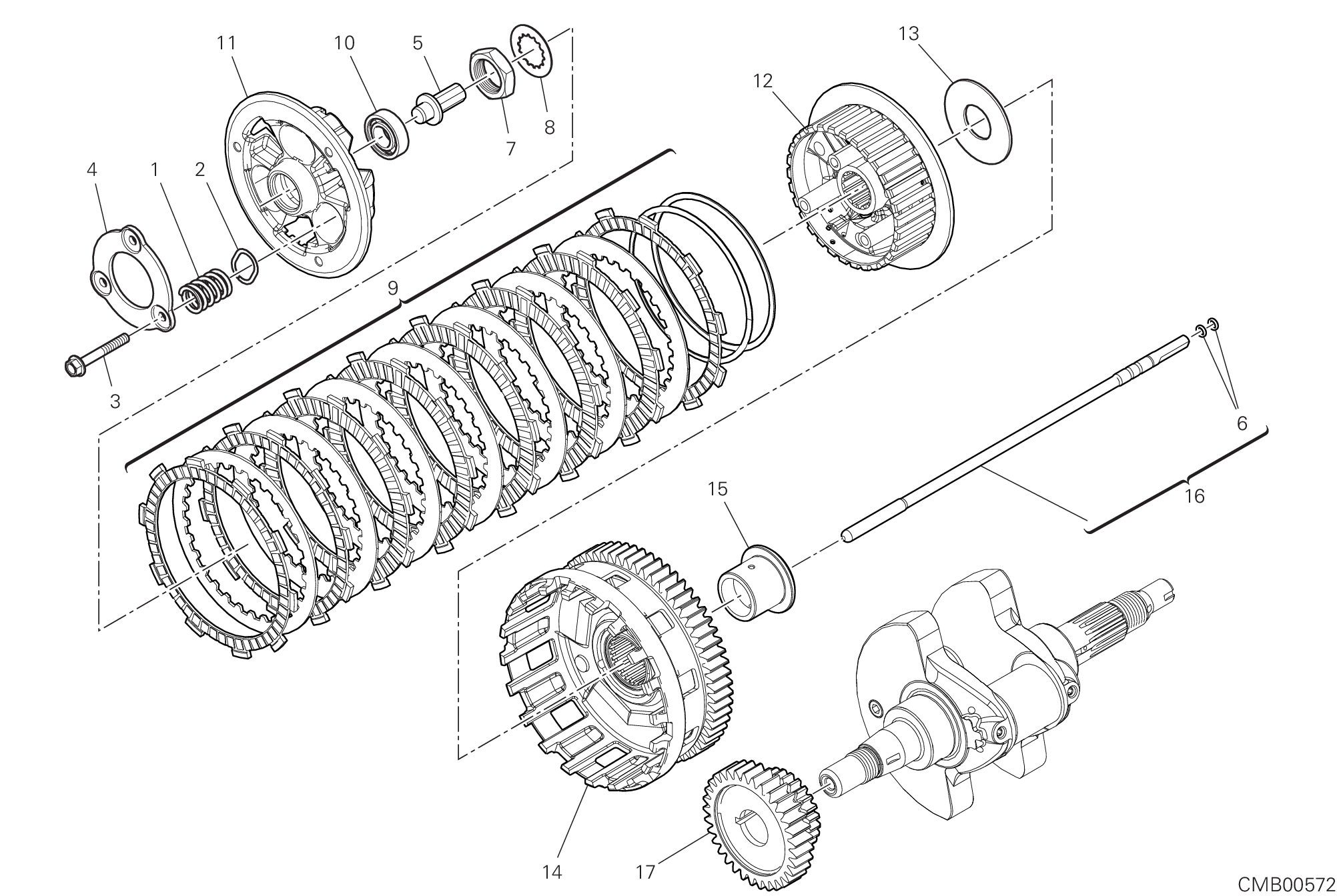004 EMBRAYAGE POUR DESERT X 2024