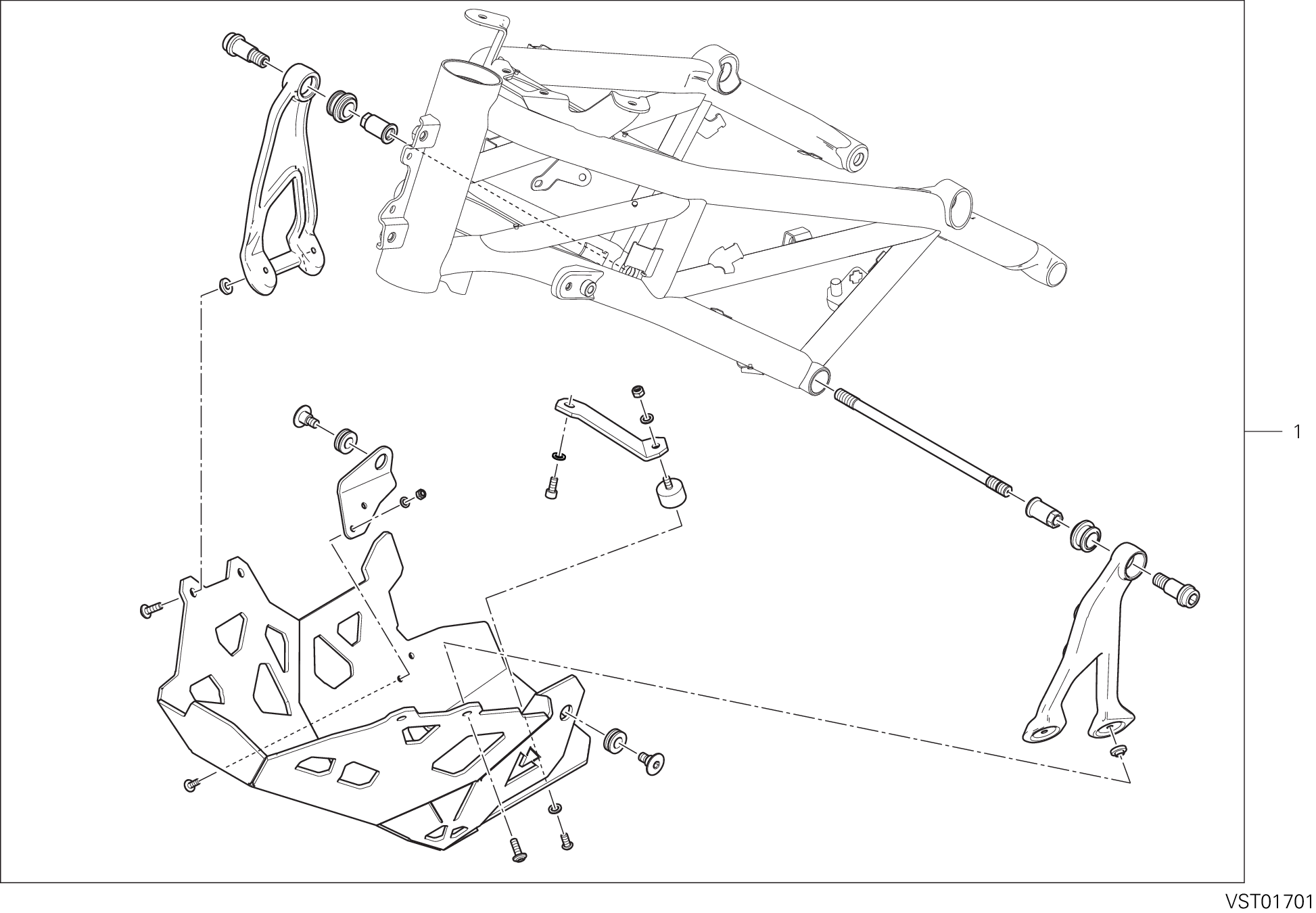 038 ACCESSOIRES POUR MULTISTRADA 950 SW 2018