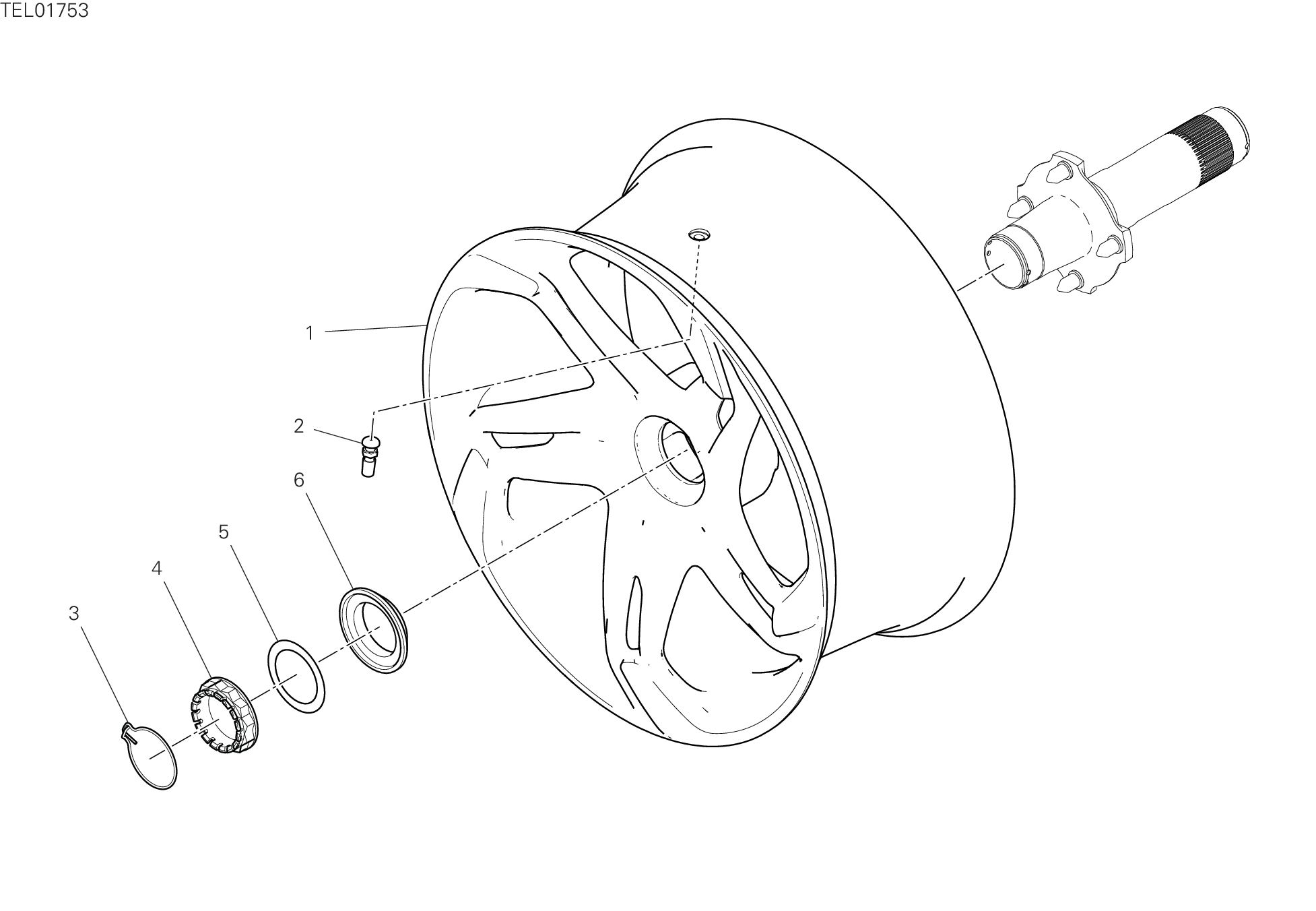 28A ROUE ARRIERE POUR DIAVEL FOR BENTLEY MULLINER 2025