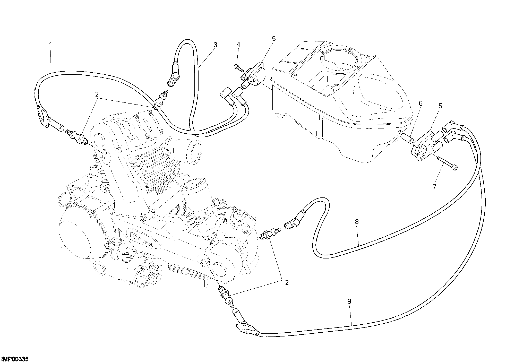 37A BOBINE DALLUMAGE POUR SPORTCLASSIC GT1000 2007
