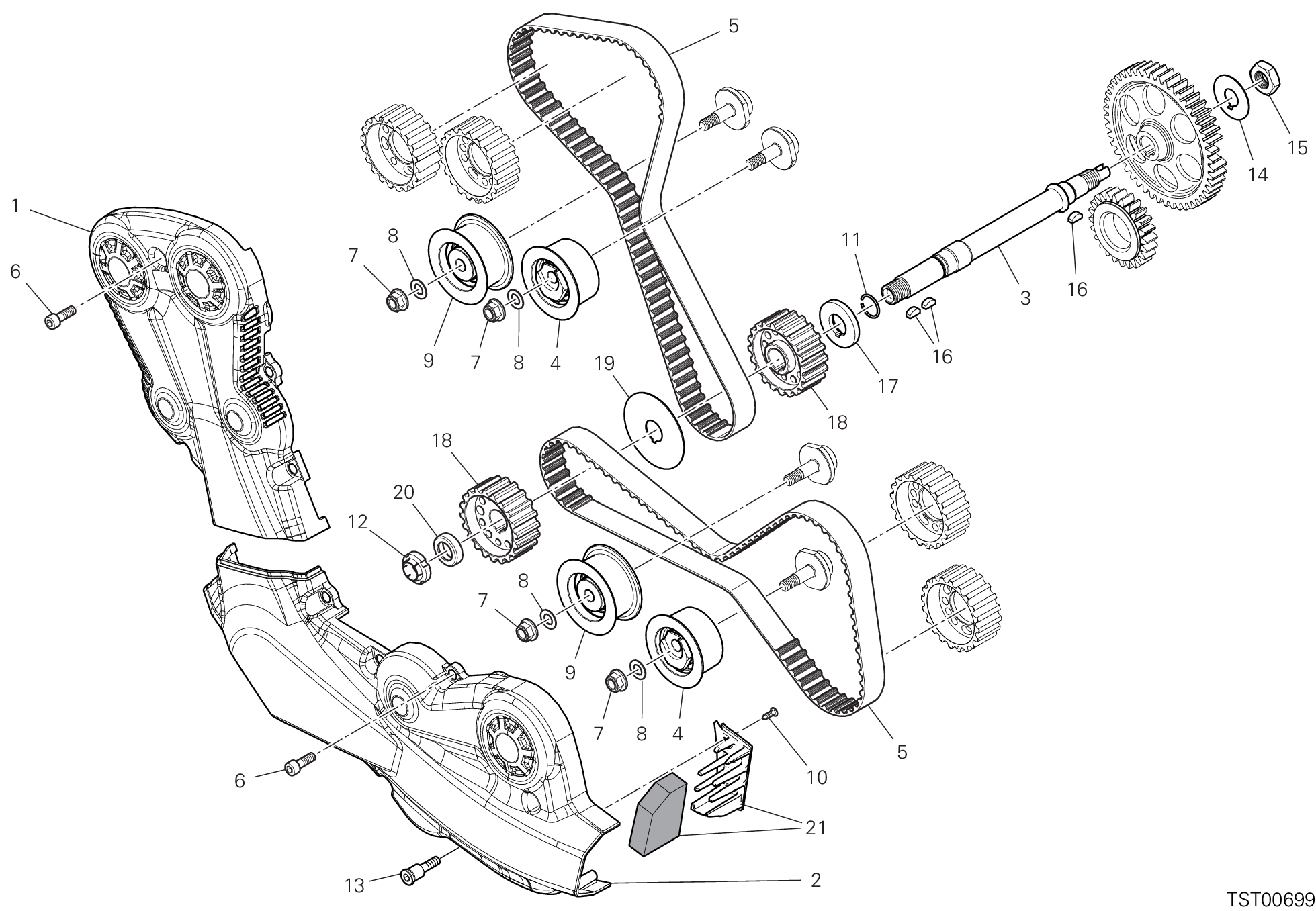 008 DISTRIBUTION POUR SUPERSPORT 950 S 2023