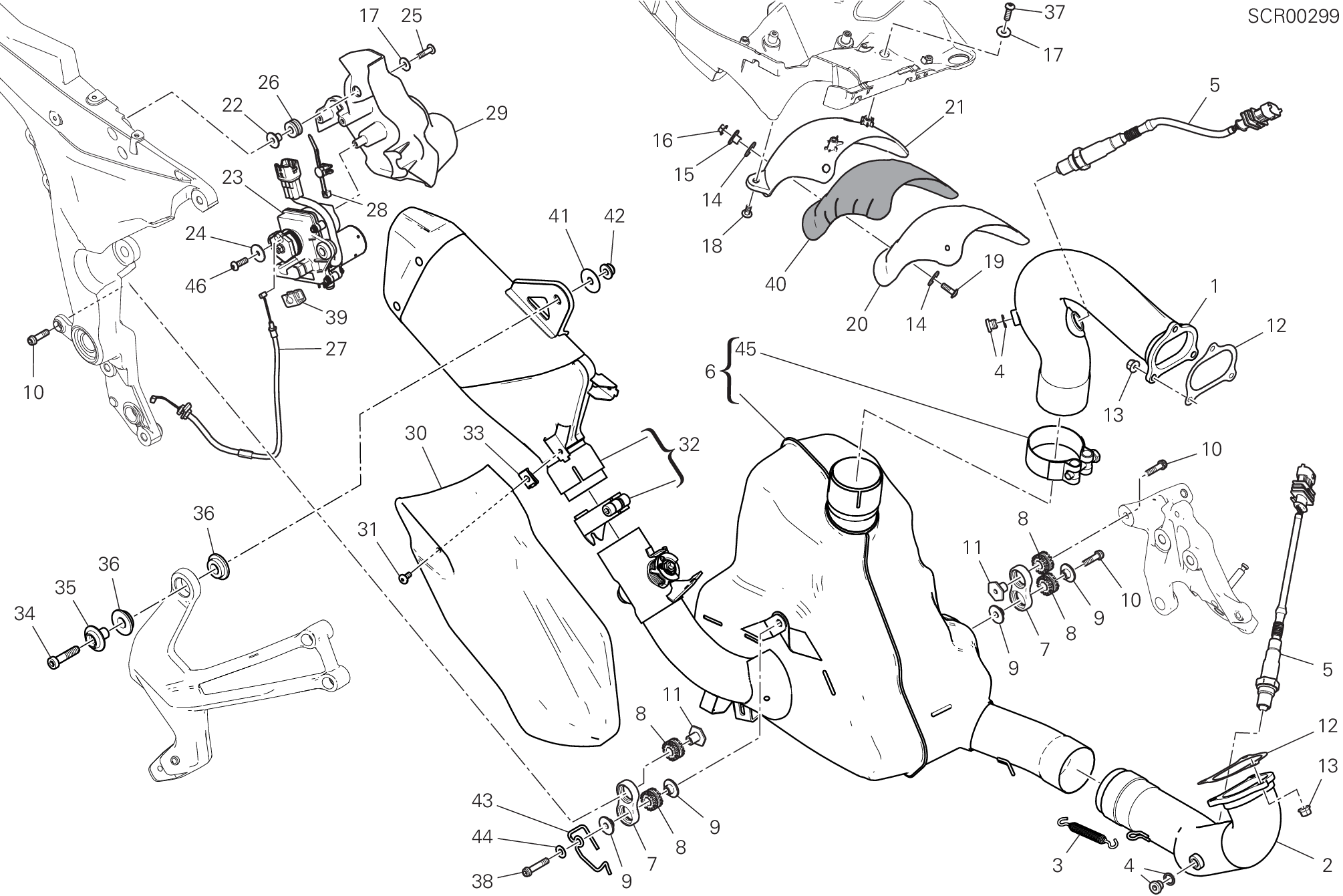 019 ECHAPPEMENT POUR MULTISTRADA 950 S 2020