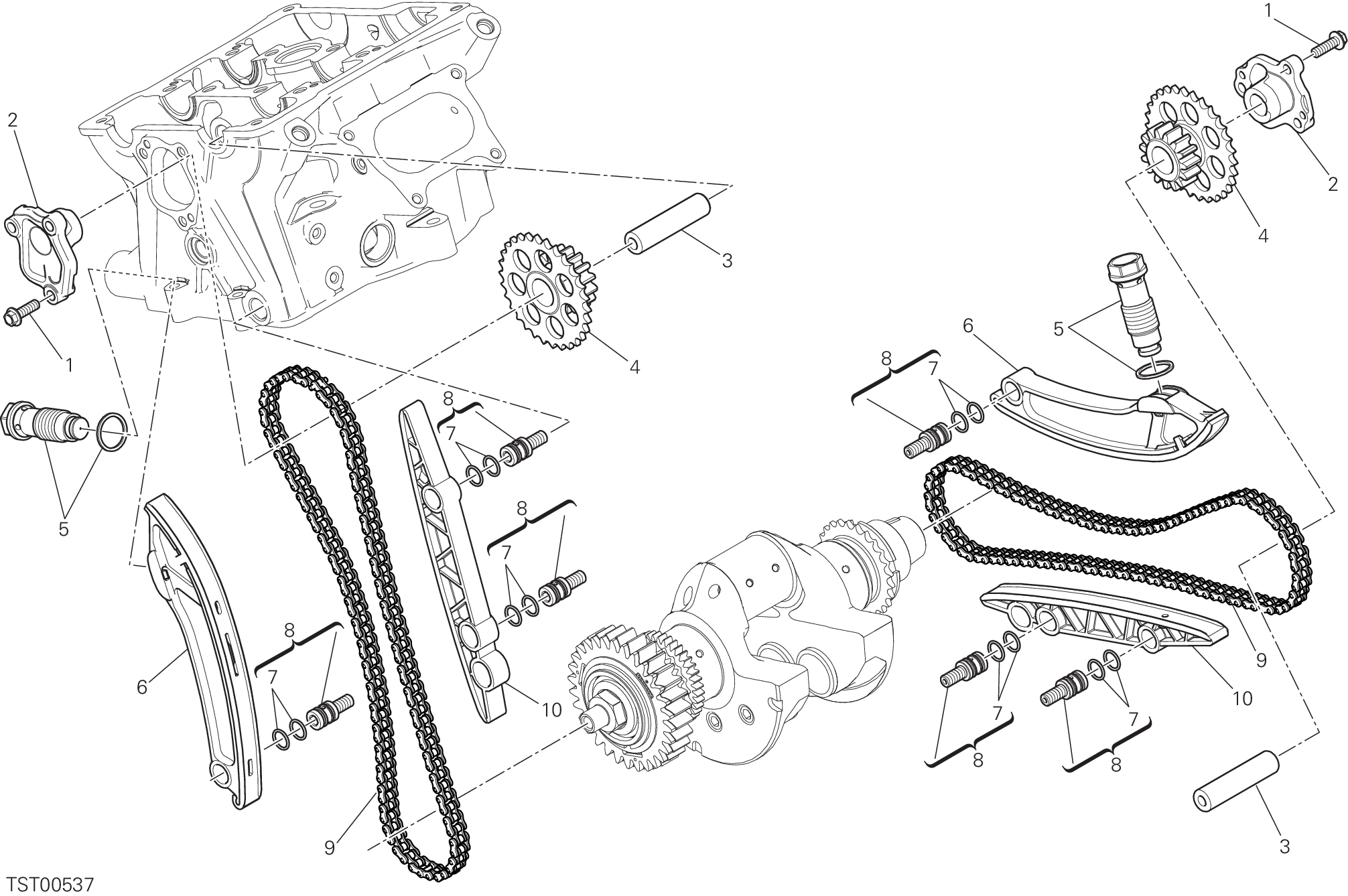 008 DISTRIBUTION POUR SUPERBIKE 1299 ABS 2015