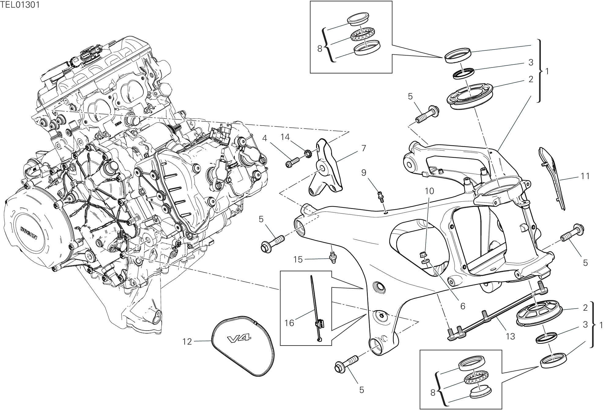 33A CADRE POUR SUPERBIKE PANIGALE 25ANNIVERSARIO 916 2020