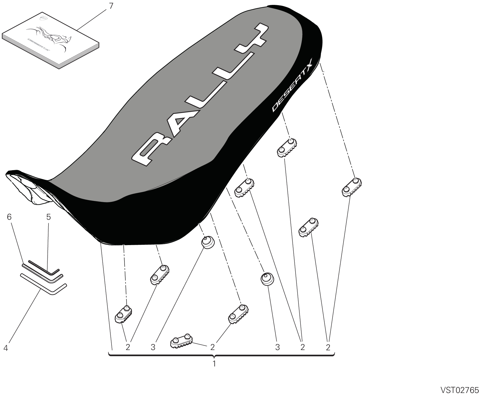 31A SELLE POUR DESERT X RALLY 2025