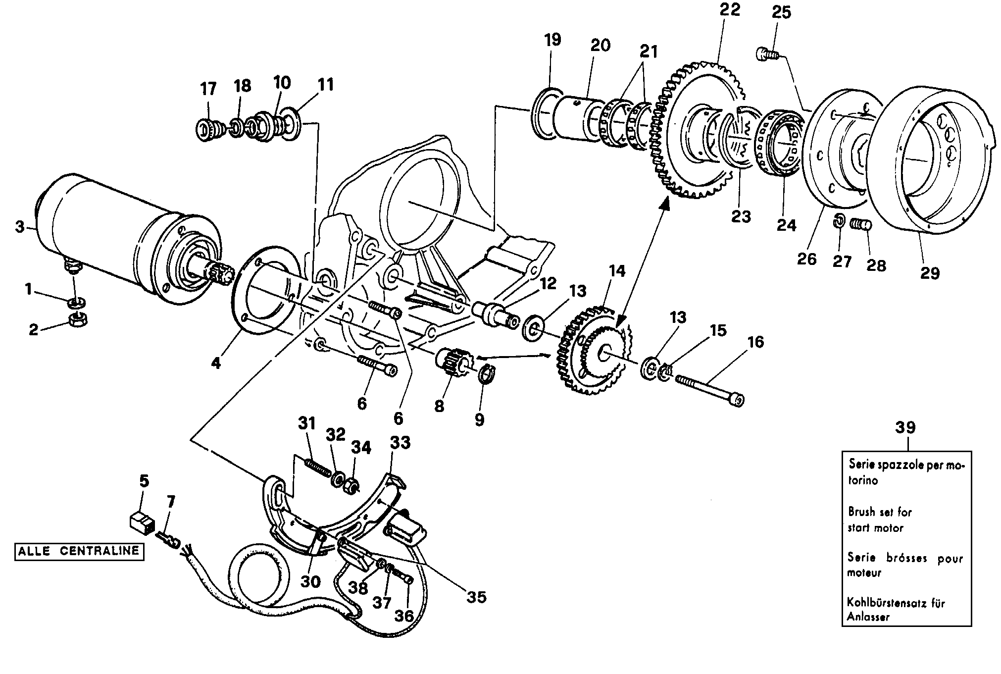 012 GENERATEUR MOTEUR DEMARRAGE POUR SUPERSPORT 750 SS 1991