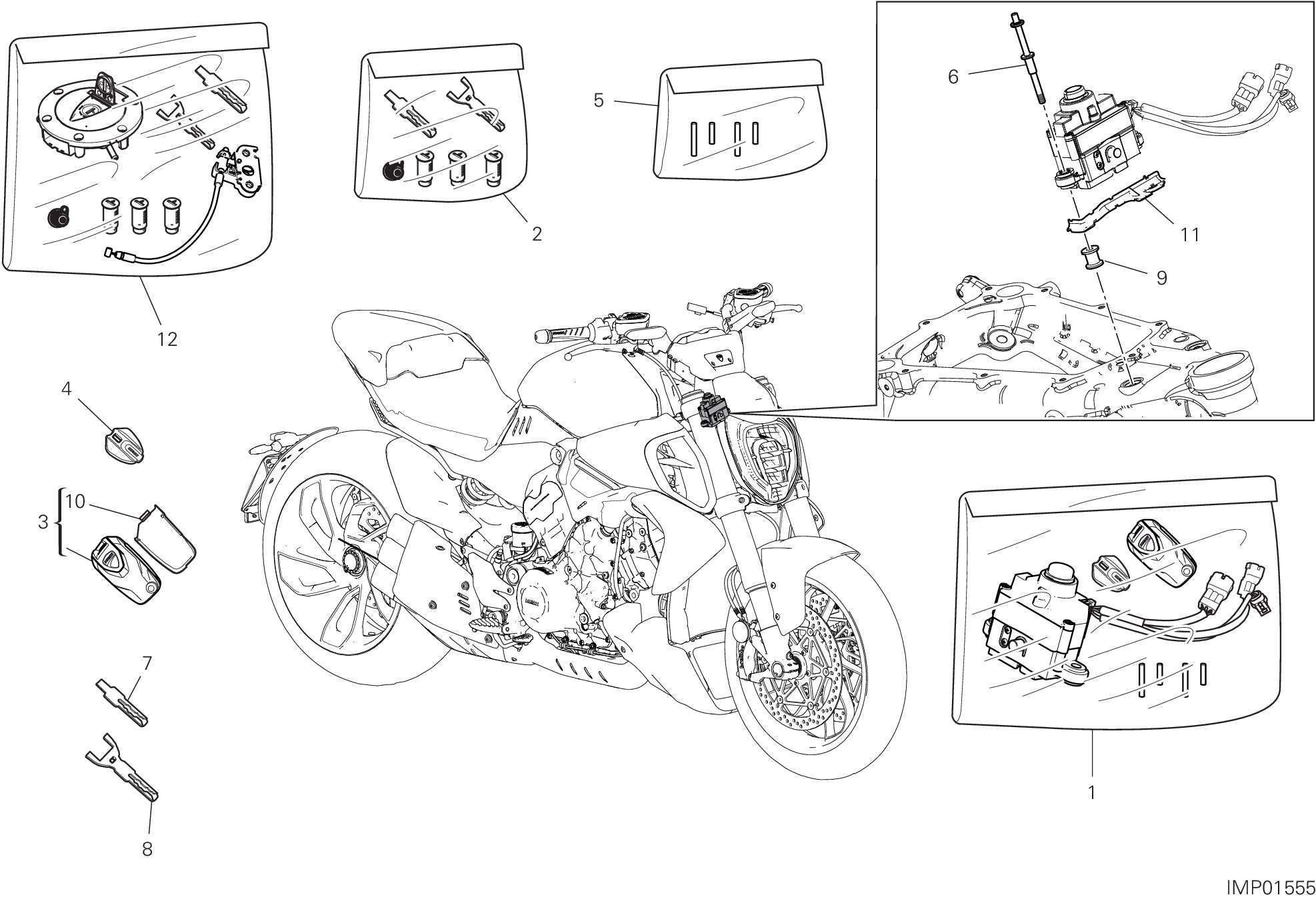 12D DISOISITIF ELECTRIQUES POUR DIAVEL V4 2023