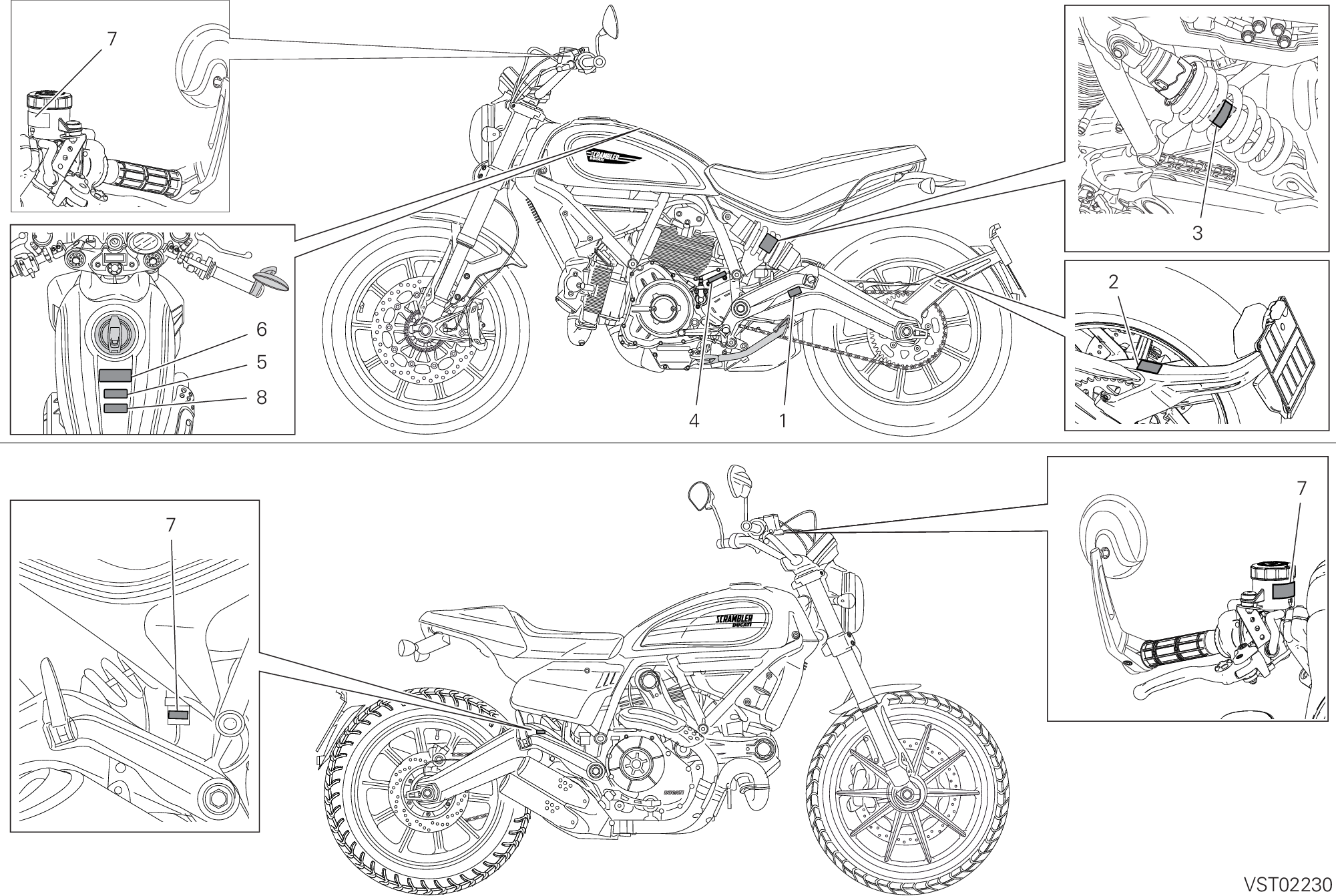 38A POSITIONNEMENT DE PLACEMENT POUR SCRAMBLER NIGHTSHIFT 2021