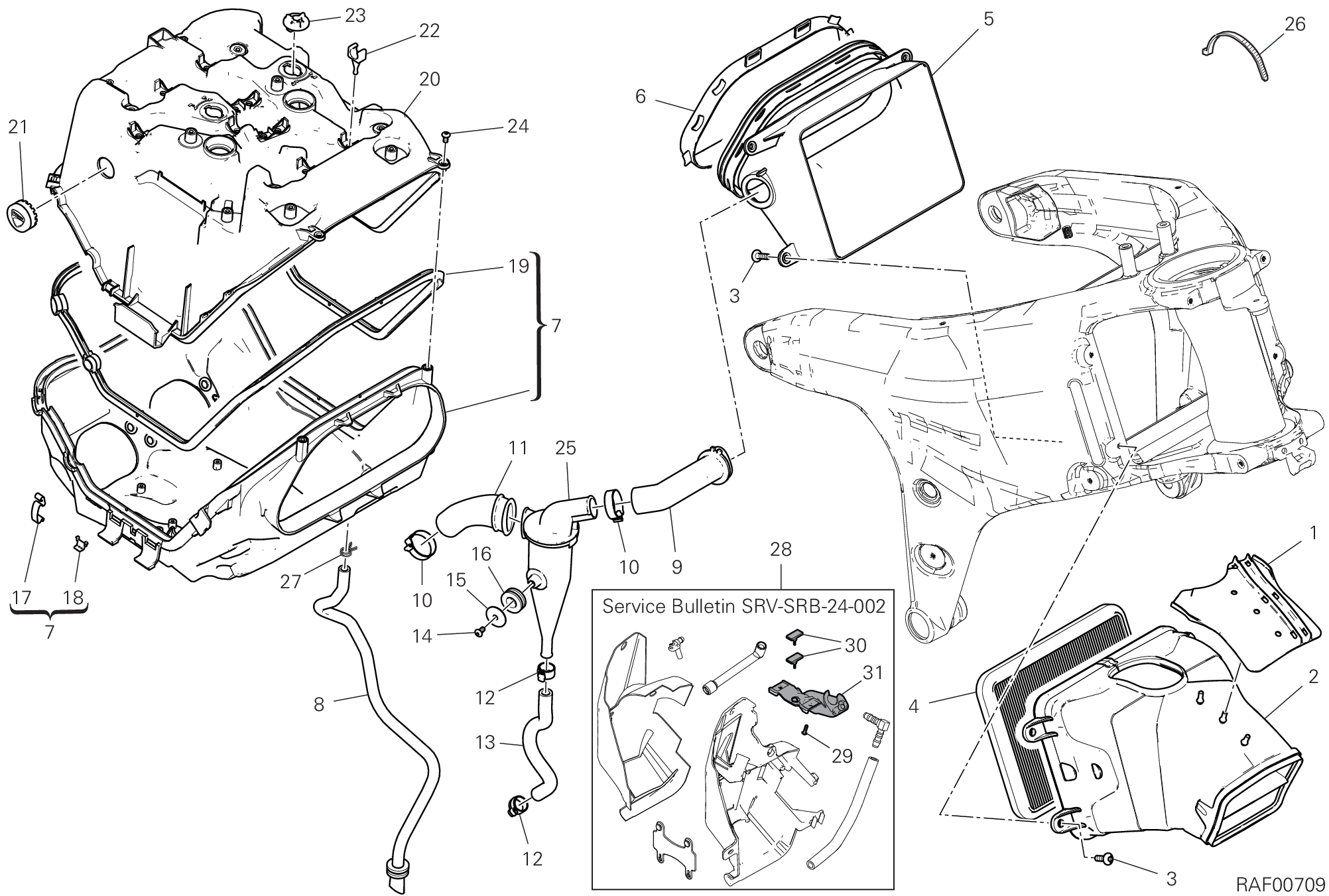 35A ASPIRAZIONE ARIA SFIATO OLIO POUR SUPERBIKE SUPERLEGGERA V4 2021