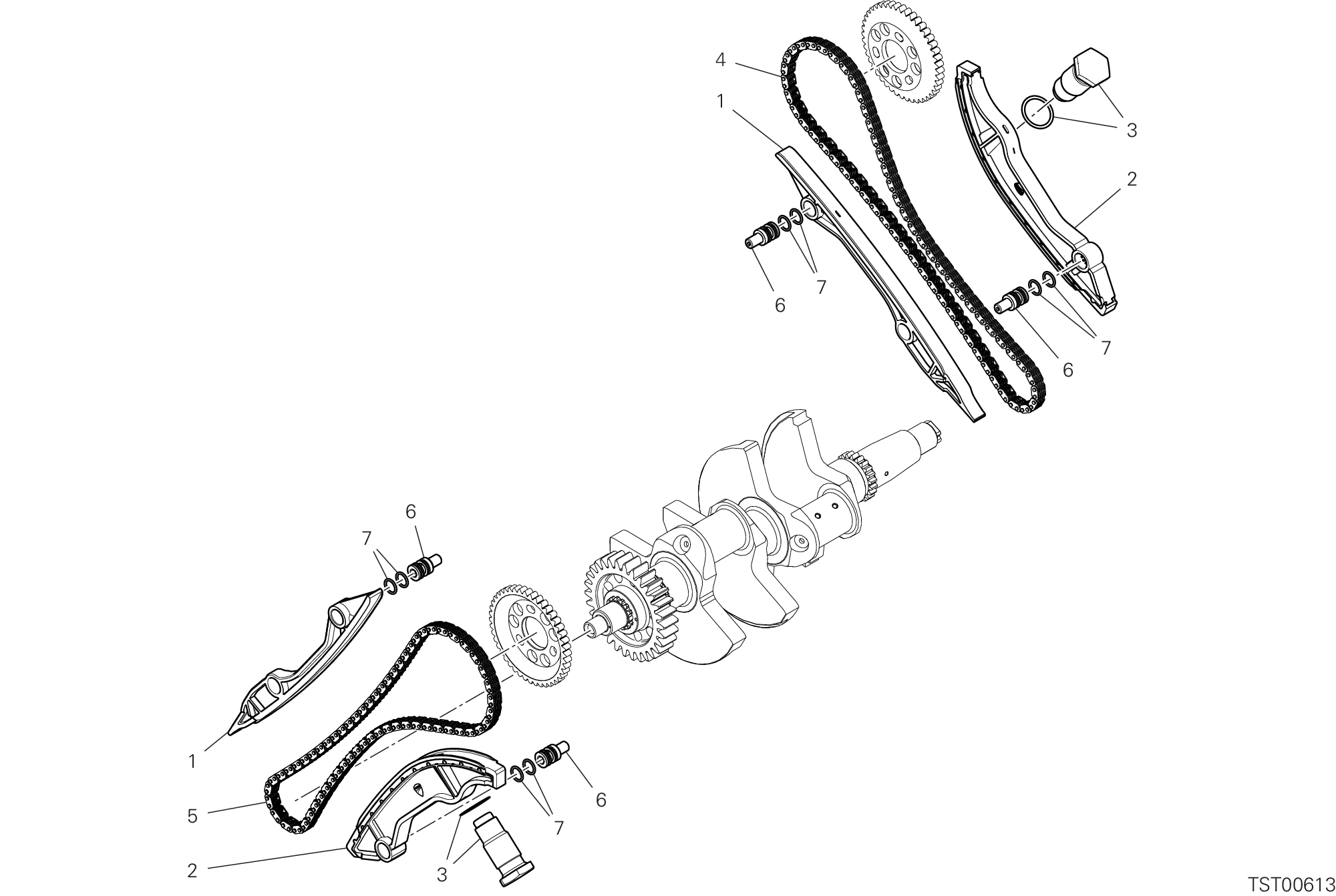 07A DISTRIBUTION POUR SUPERBIKE PANIGALE V4 R 2023