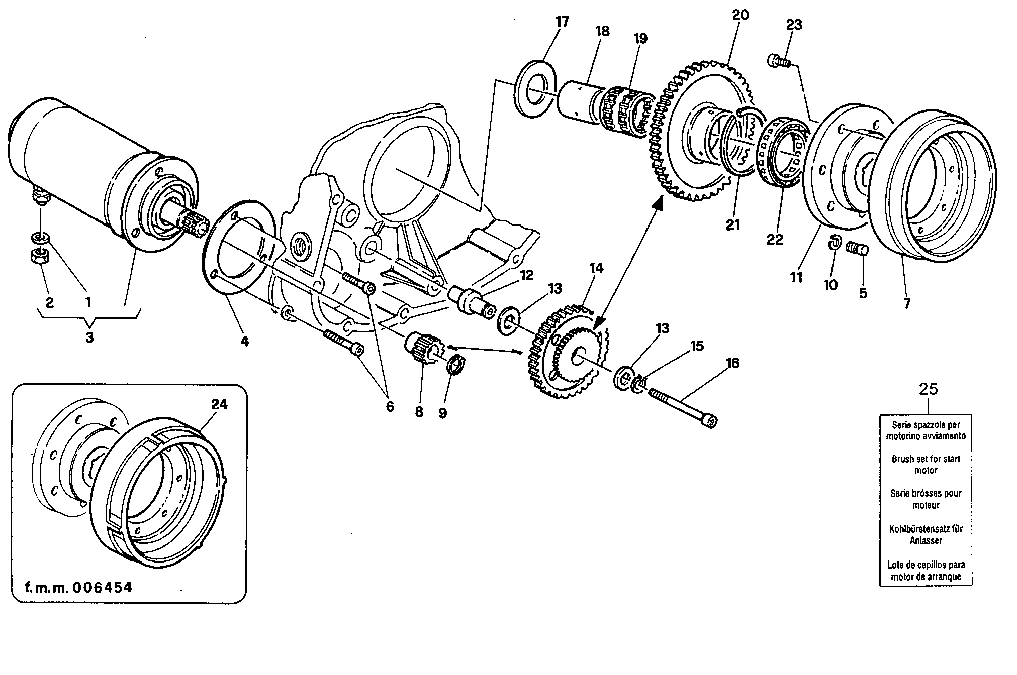 012 GENERATEUR MOTEUR DEMARRAGE POUR SUPERBIKE 916 1996
